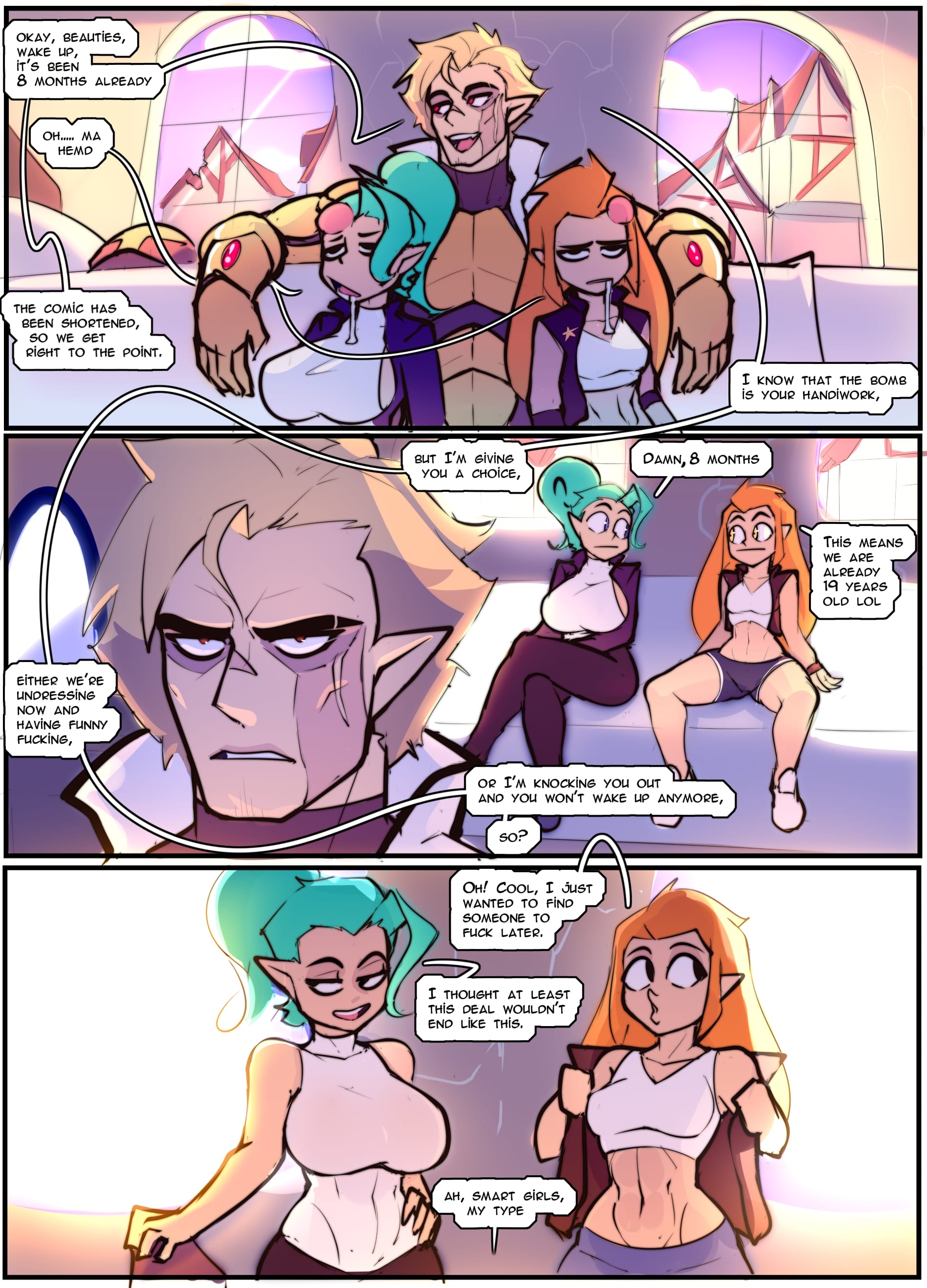 Odalia x Eda x Hunter comic (The Owl House) [Dgoger] - Chapter 1 — Page 9