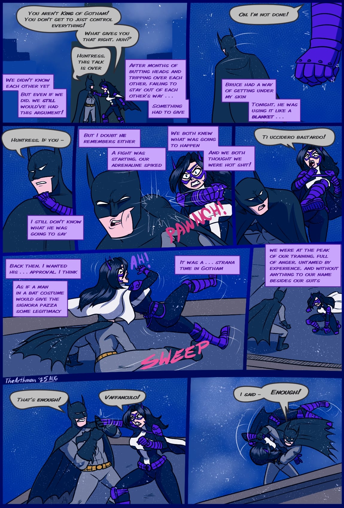 I'd Rather Fight You (Batman) [The Arthman] - Chapter 1 — Page 4
