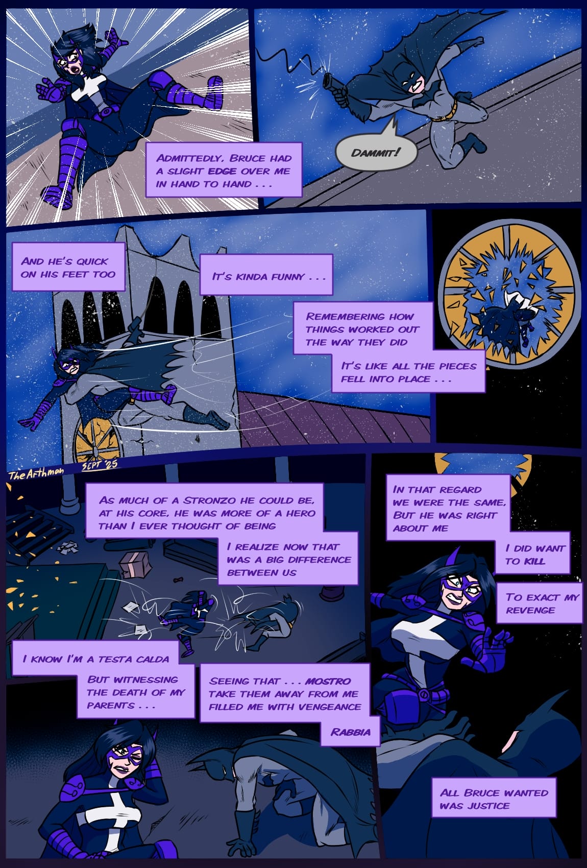 I'd Rather Fight You (Batman) [The Arthman] - Chapter 1 — Page 5