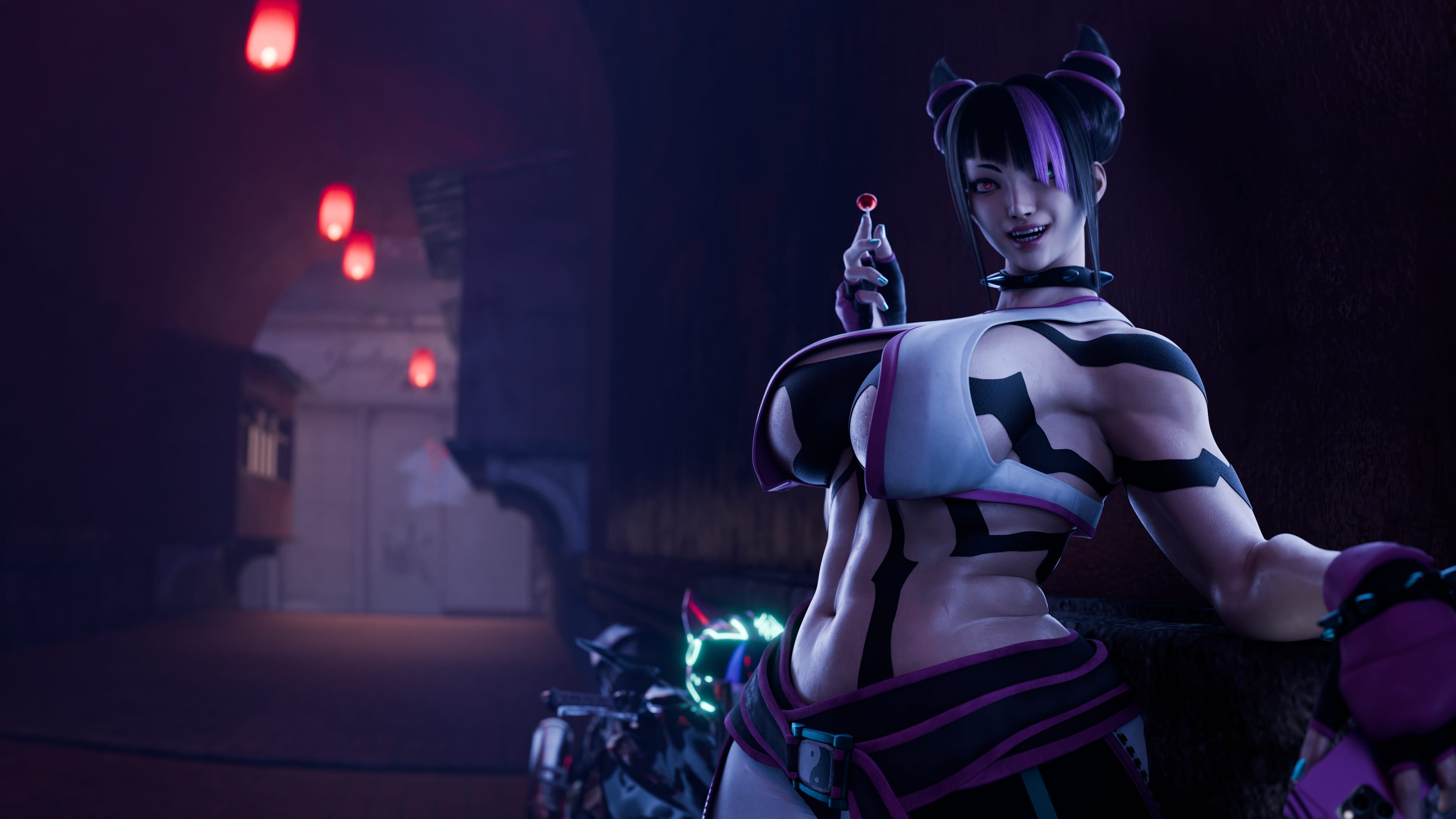 Juri Han - Marked By The Spider (Street Fighter) [PervertMuffinMajima] - Chapter 1.5 — Page 15