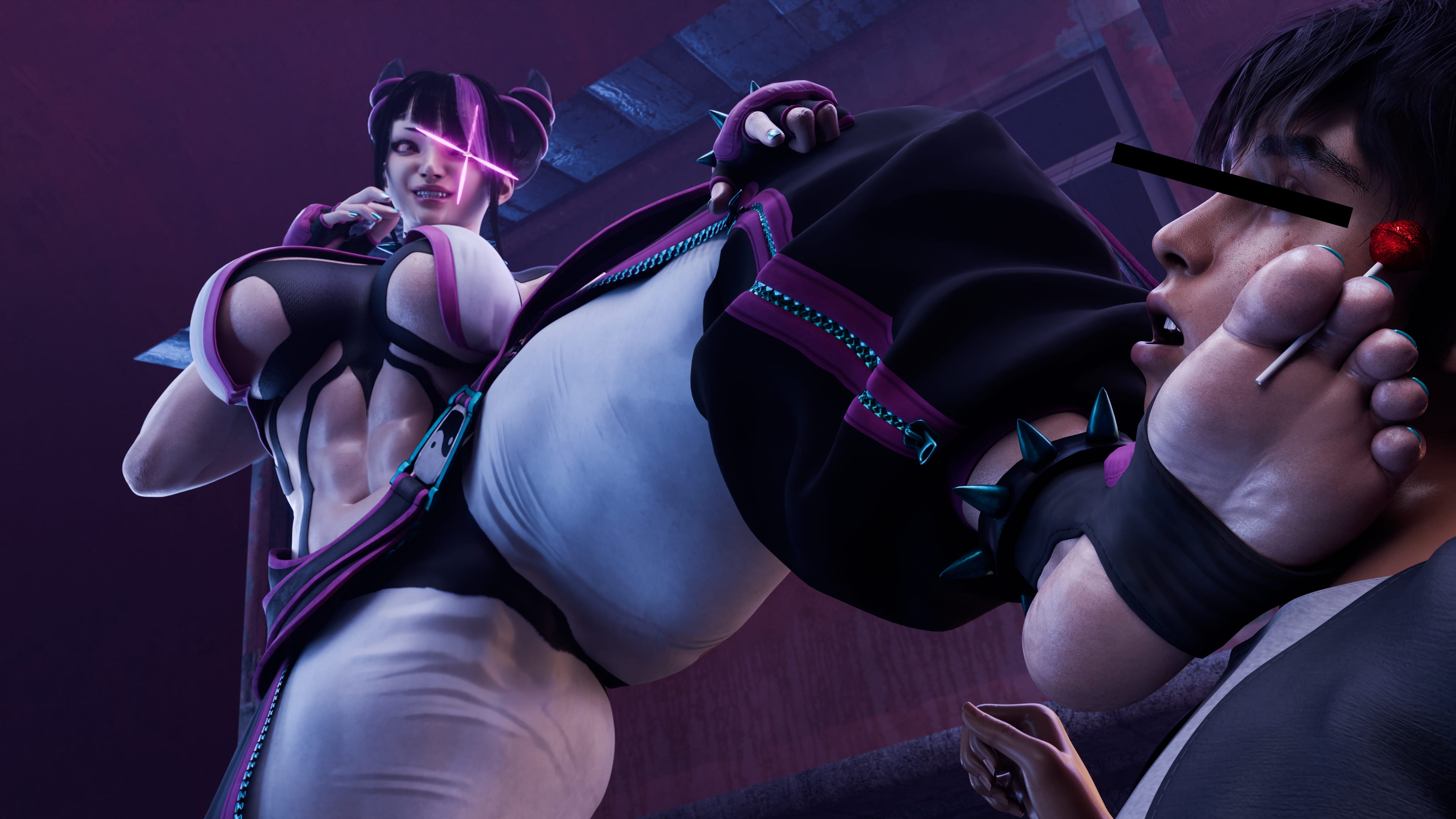 Juri Han - Marked By The Spider (Street Fighter) [PervertMuffinMajima] - Chapter 1.5 — Page 17