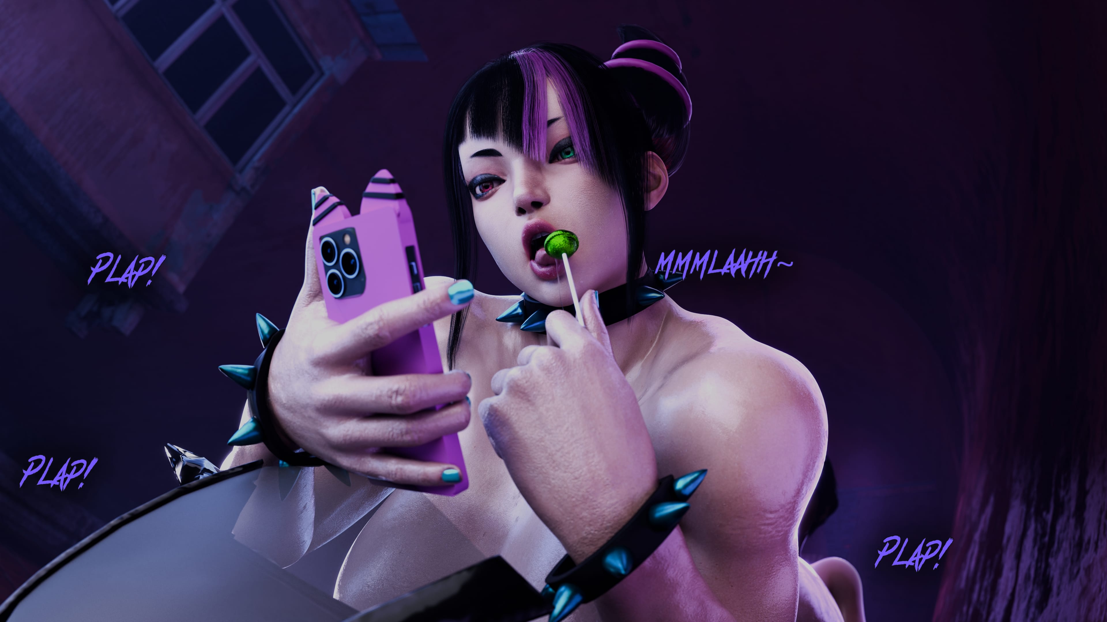 Juri Han - Marked By The Spider (Street Fighter) [PervertMuffinMajima] - Chapter 1 — Page 152
