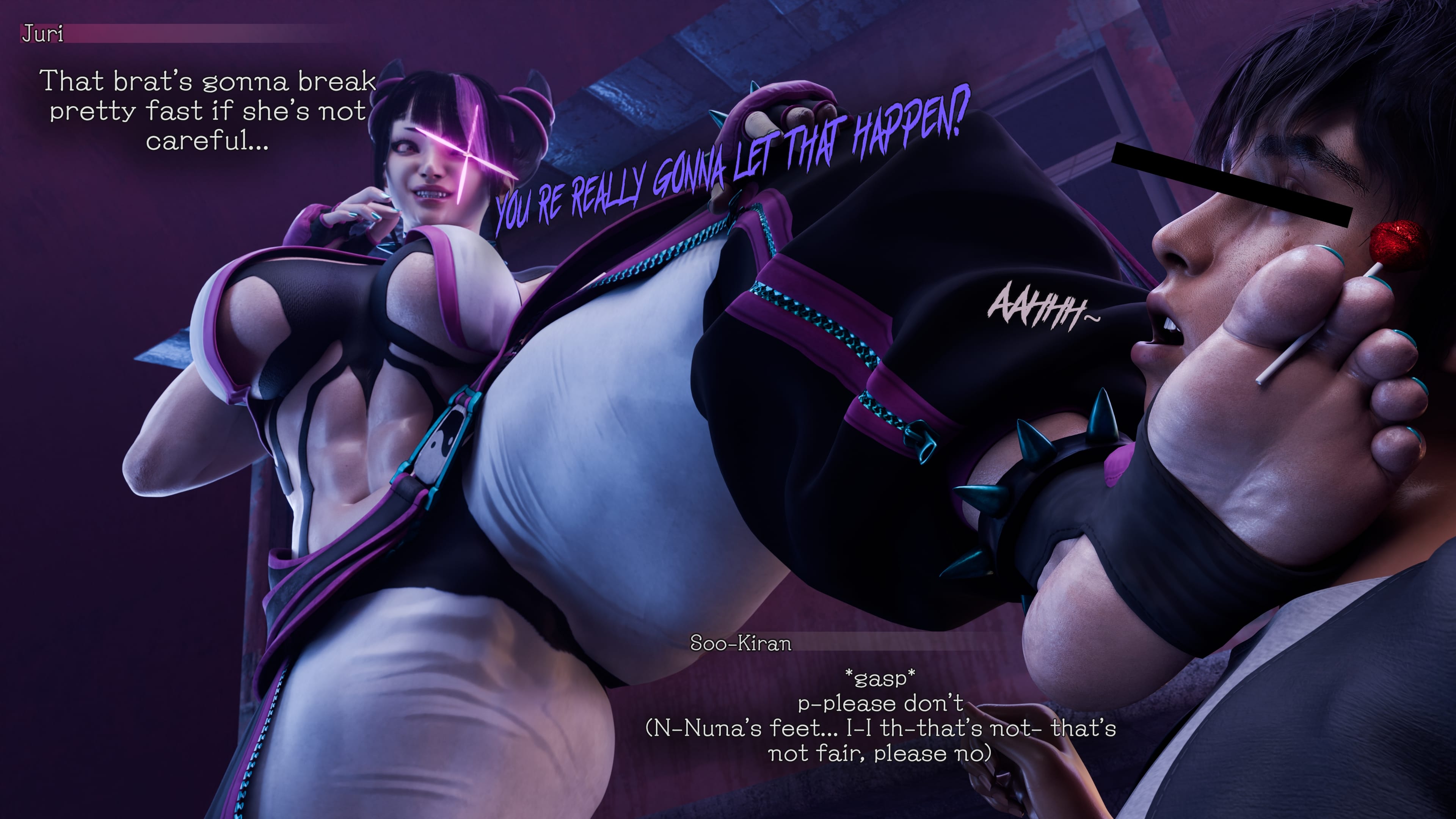 Juri Han - Marked By The Spider (Street Fighter) [PervertMuffinMajima] - Chapter 1 — Page 18