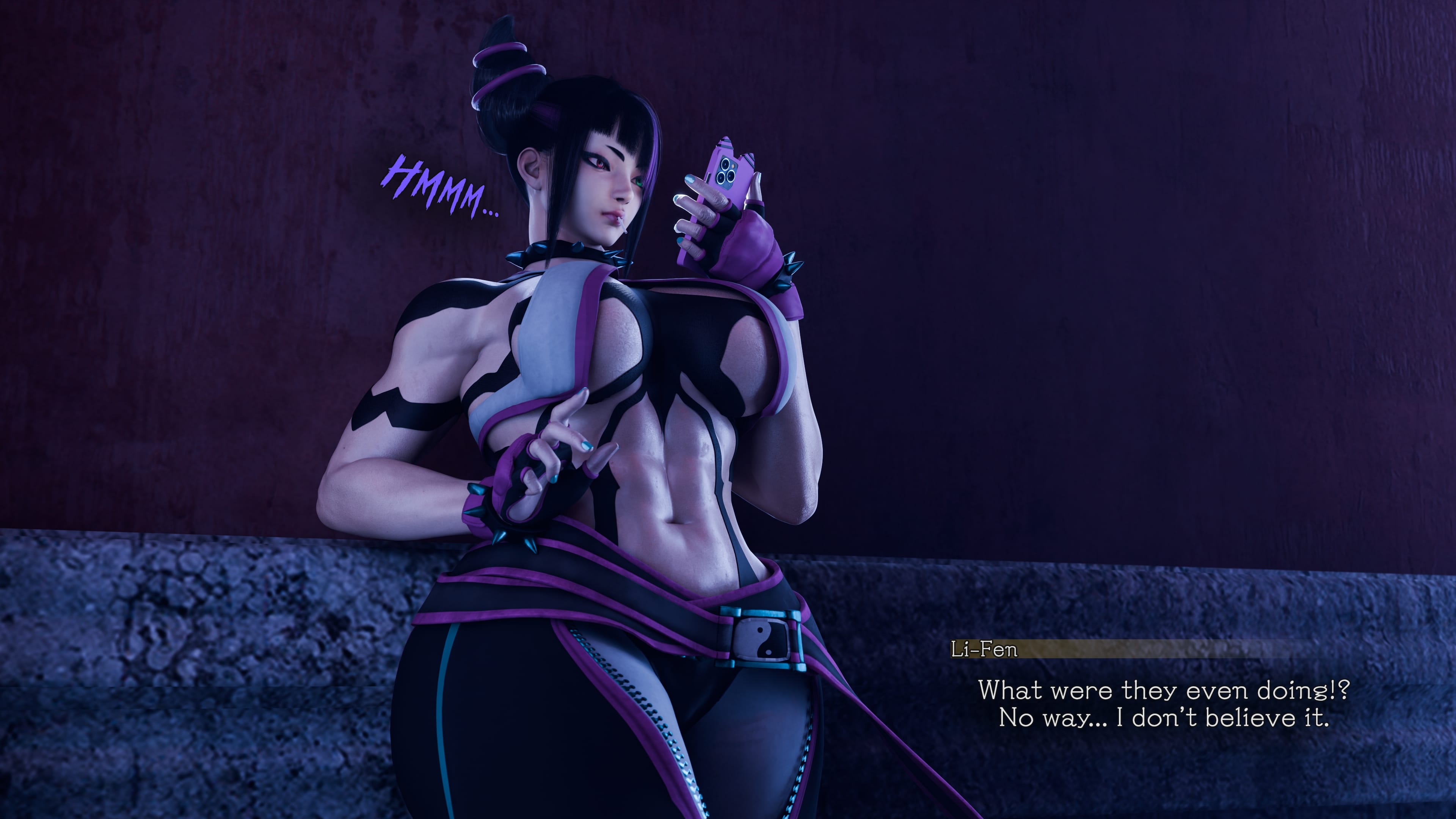 Juri Han - Marked By The Spider (Street Fighter) [PervertMuffinMajima] - Chapter 1 — Page 89