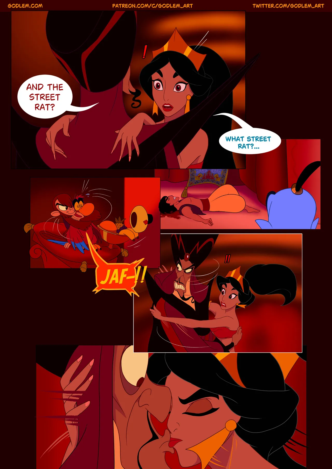 Princess's Gambit (Alladin) [Godlem] - Chapter 1 — Page 7