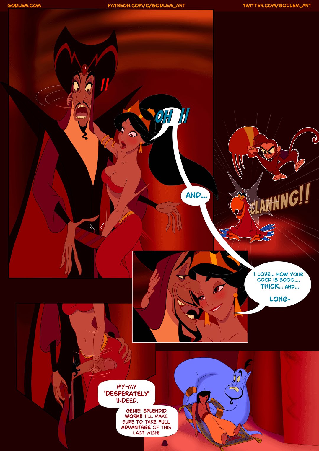 Princess's Gambit (Alladin) [Godlem] - Chapter 1 — Page 9