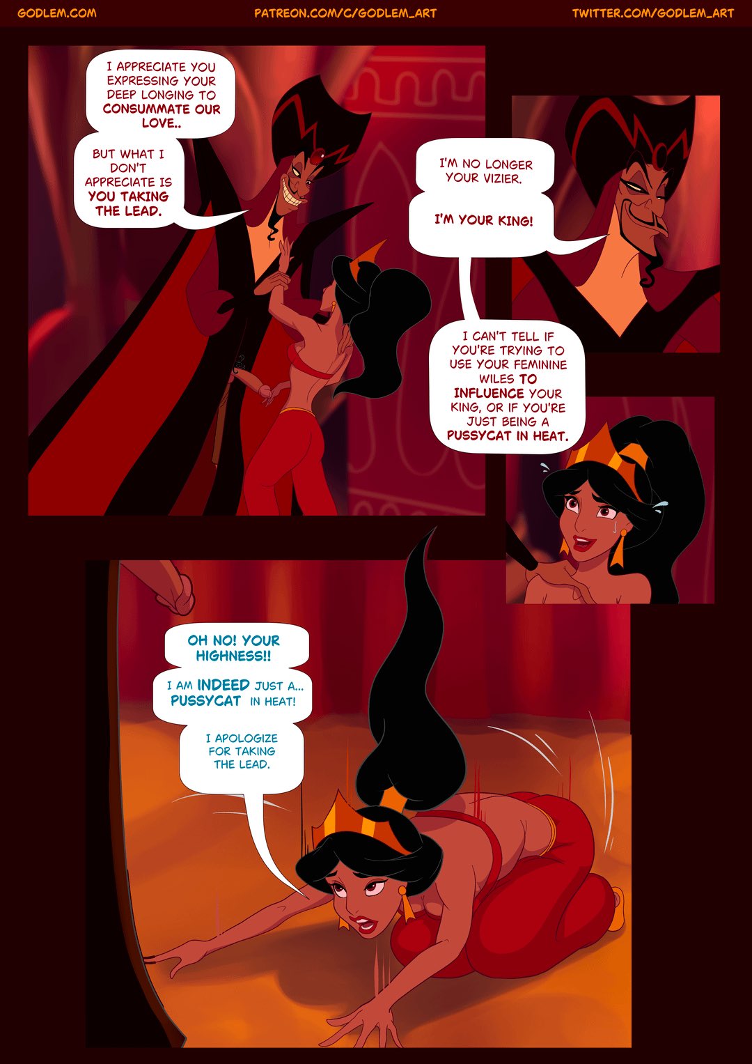 Princess's Gambit (Alladin) [Godlem] - Chapter 1 — Page 11