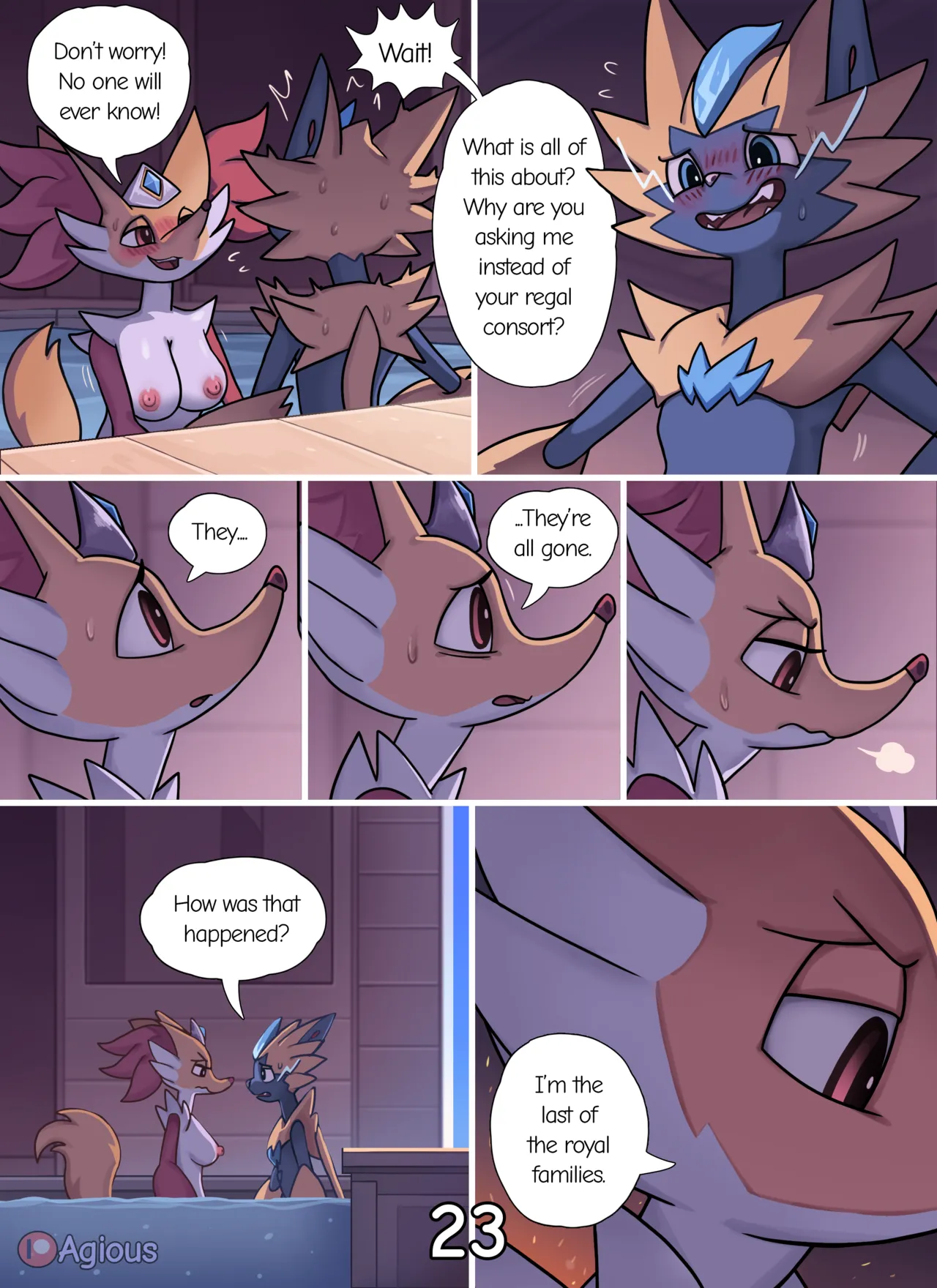 Empress Order (Pokemon) [Agious] - Chapter 1 — Page 25