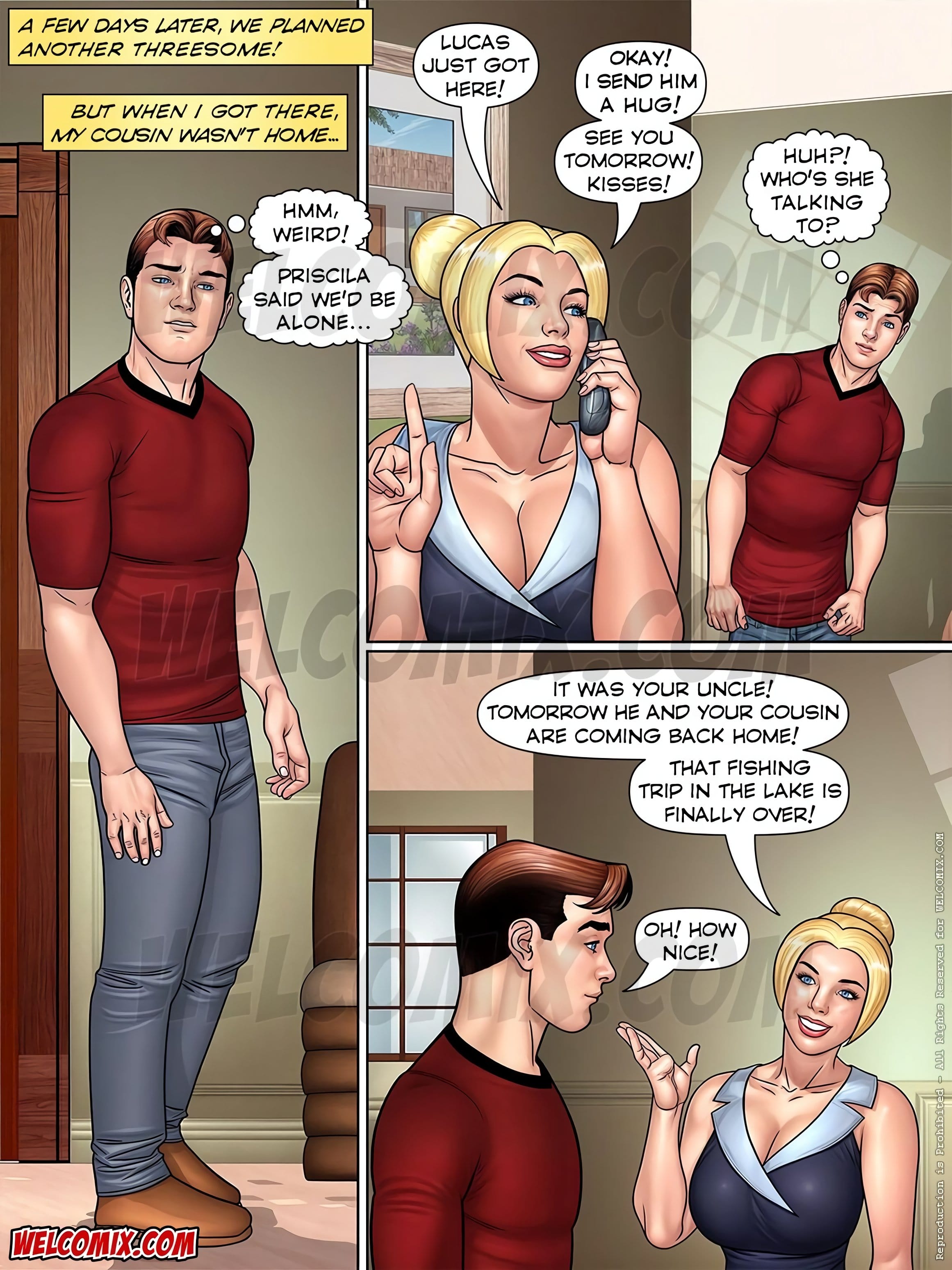 A Horny Hot Cousin [WC | TF] - Chapter 8 — Page 13
