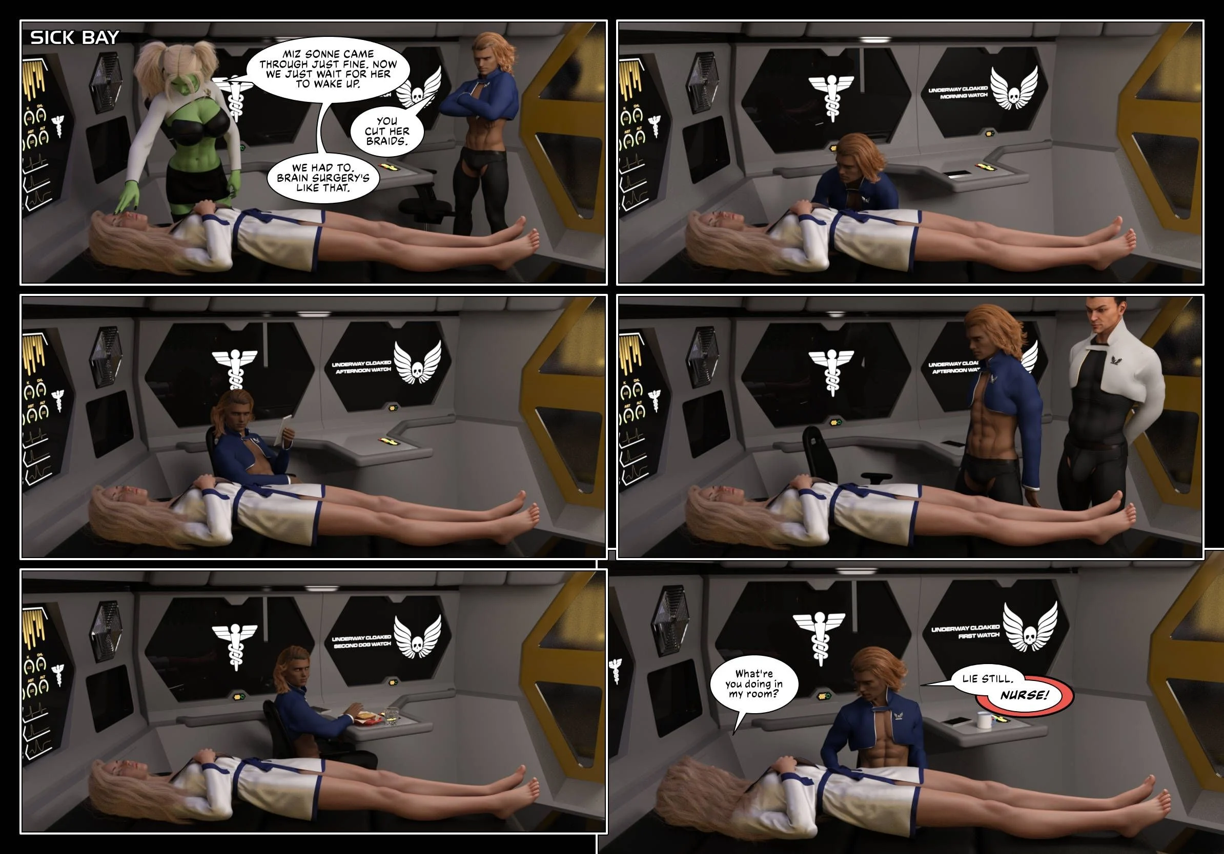 Pirates of the Coal Sack [DangerousLines] - Chapter 11 — Page 8