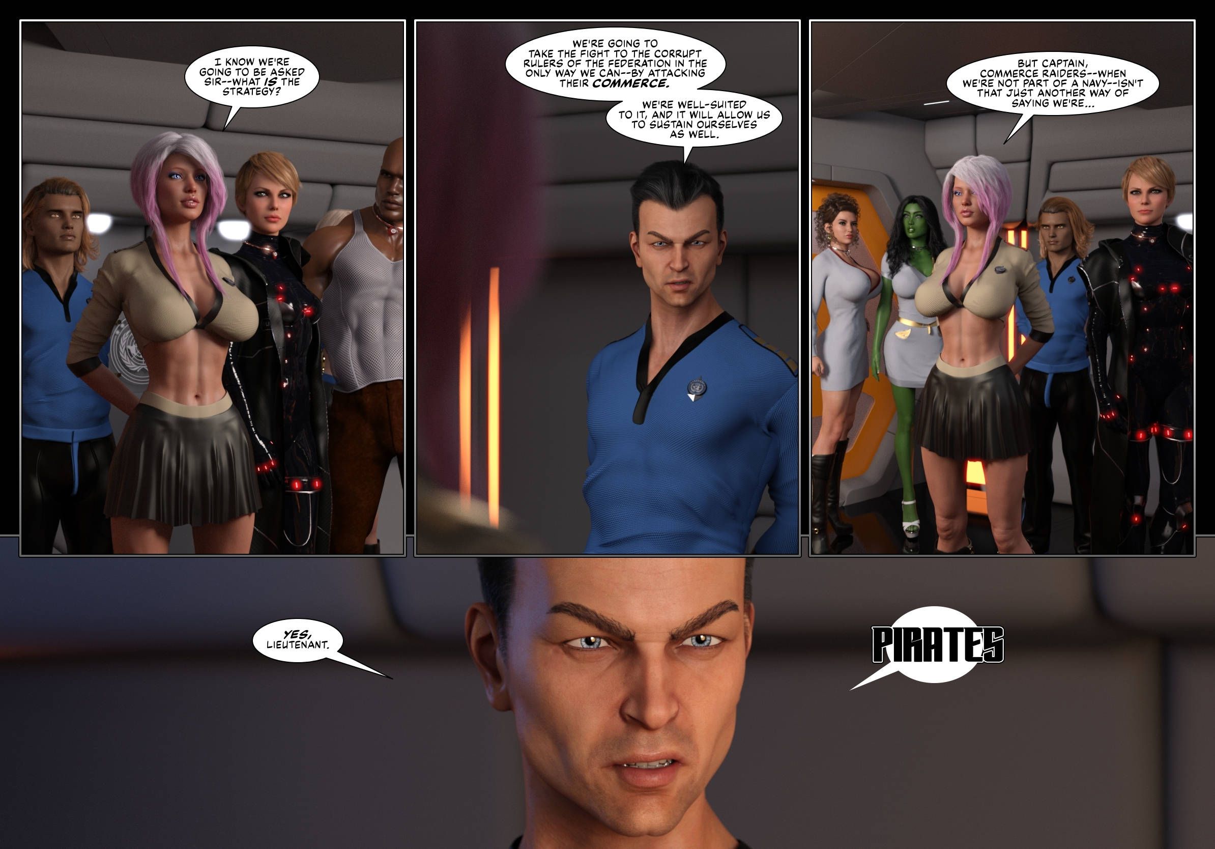 Pirates of the Coal Sack [DangerousLines] - Chapter 8 — Page 46