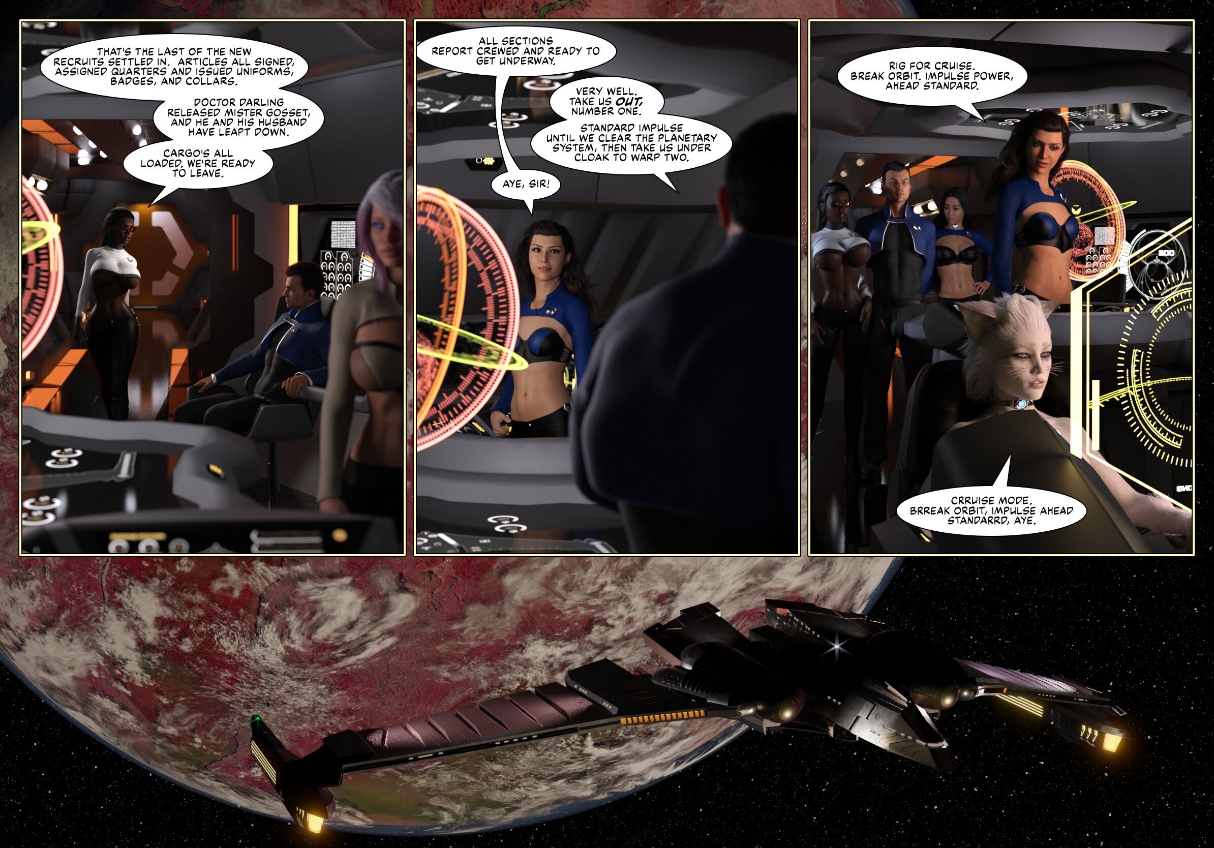 Pirates of the Coal Sack [DangerousLines] - Chapter 14 — Page 32