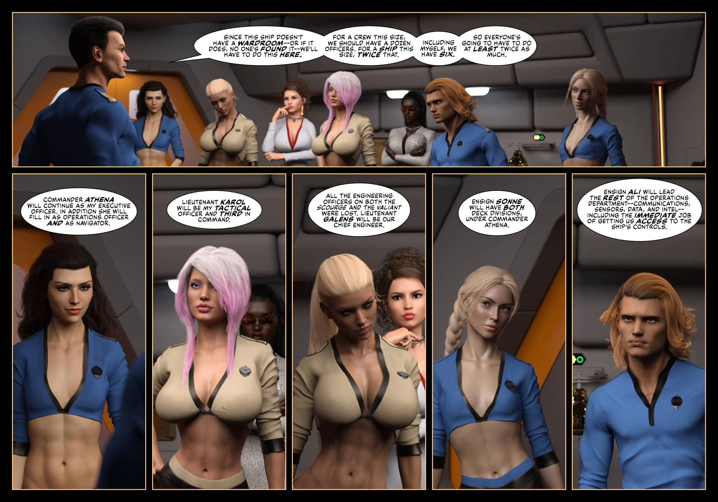 Pirates of the Coal Sack [DangerousLines] - Chapter 3 — Page 6