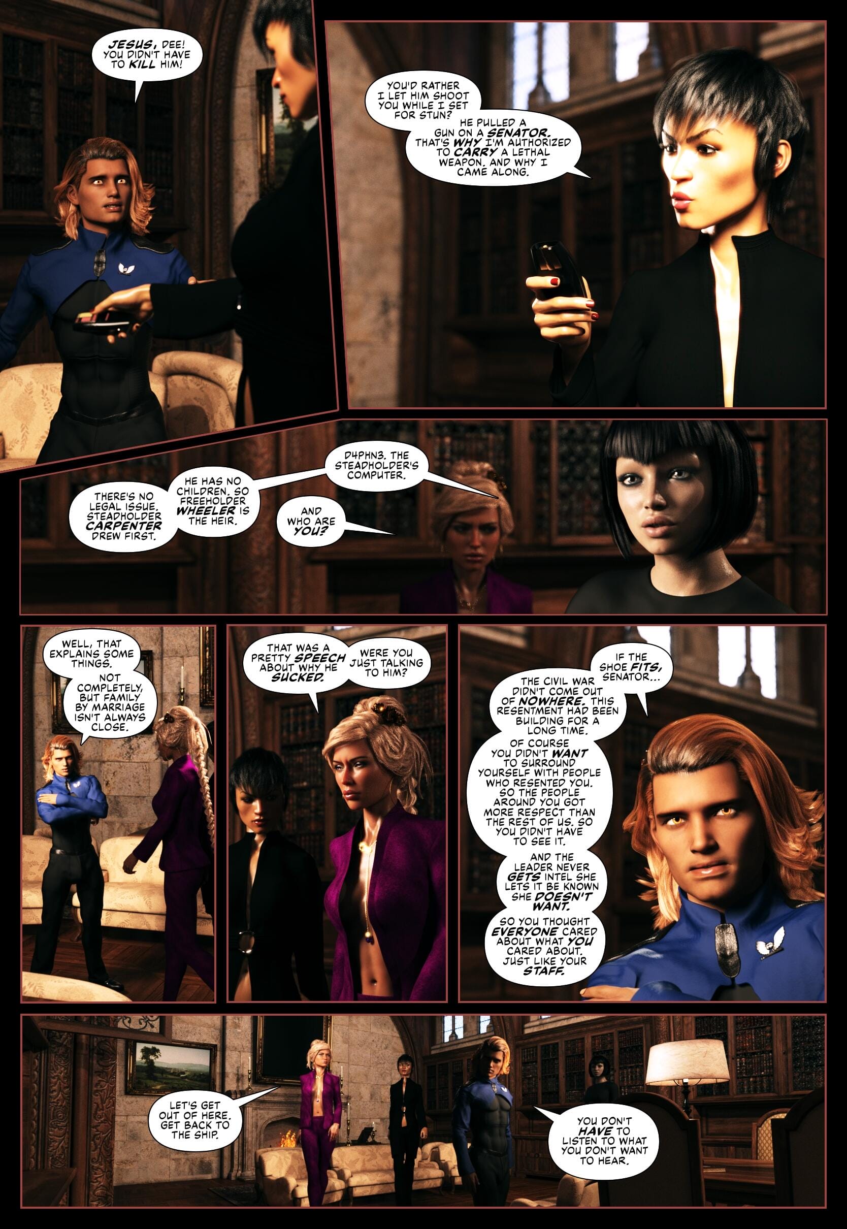 Pirates of the Coal Sack [DangerousLines] - Chapter 34 — Page 32