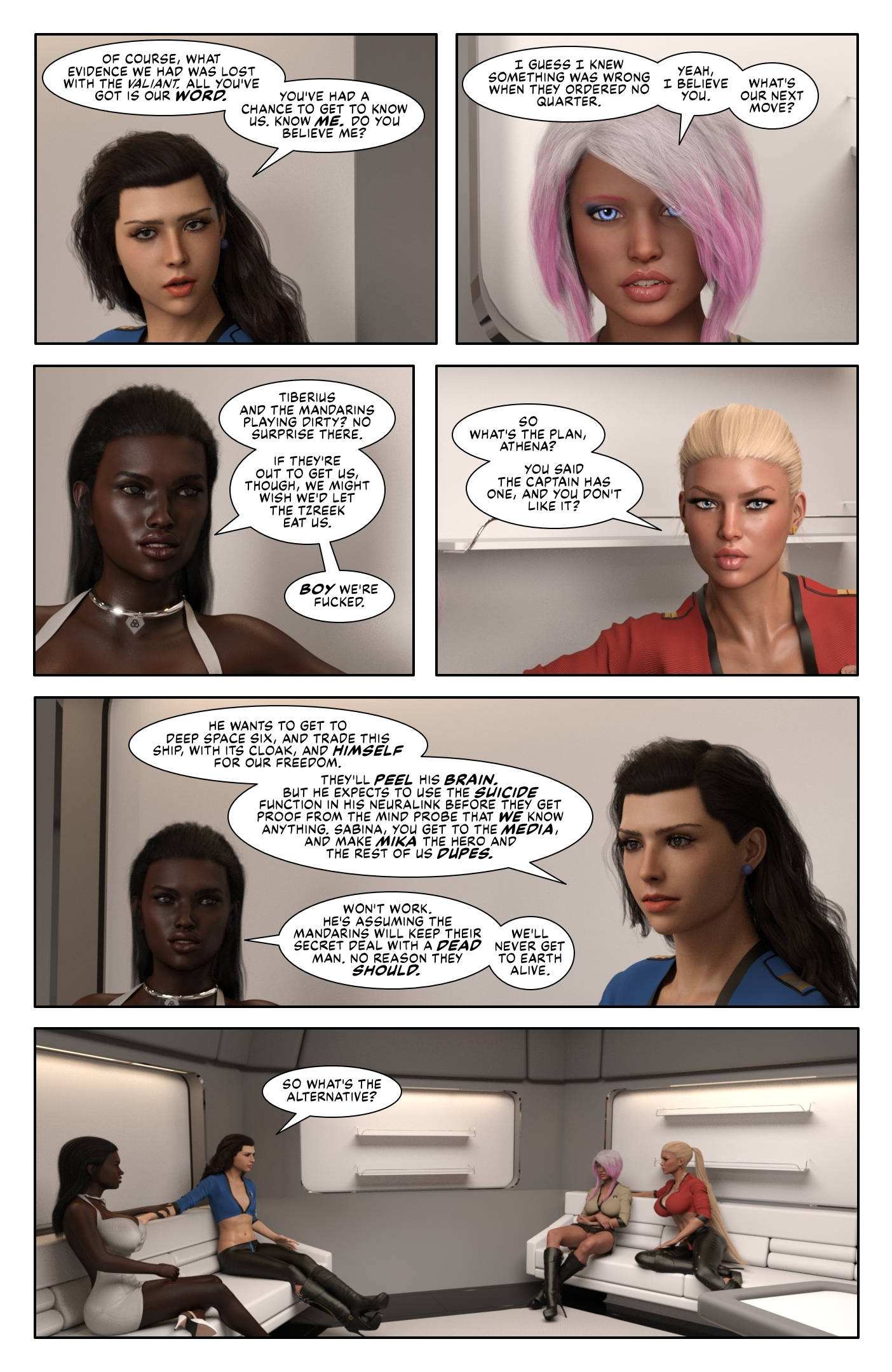 Pirates of the Coal Sack [DangerousLines] - Chapter 5.5 — Page 10