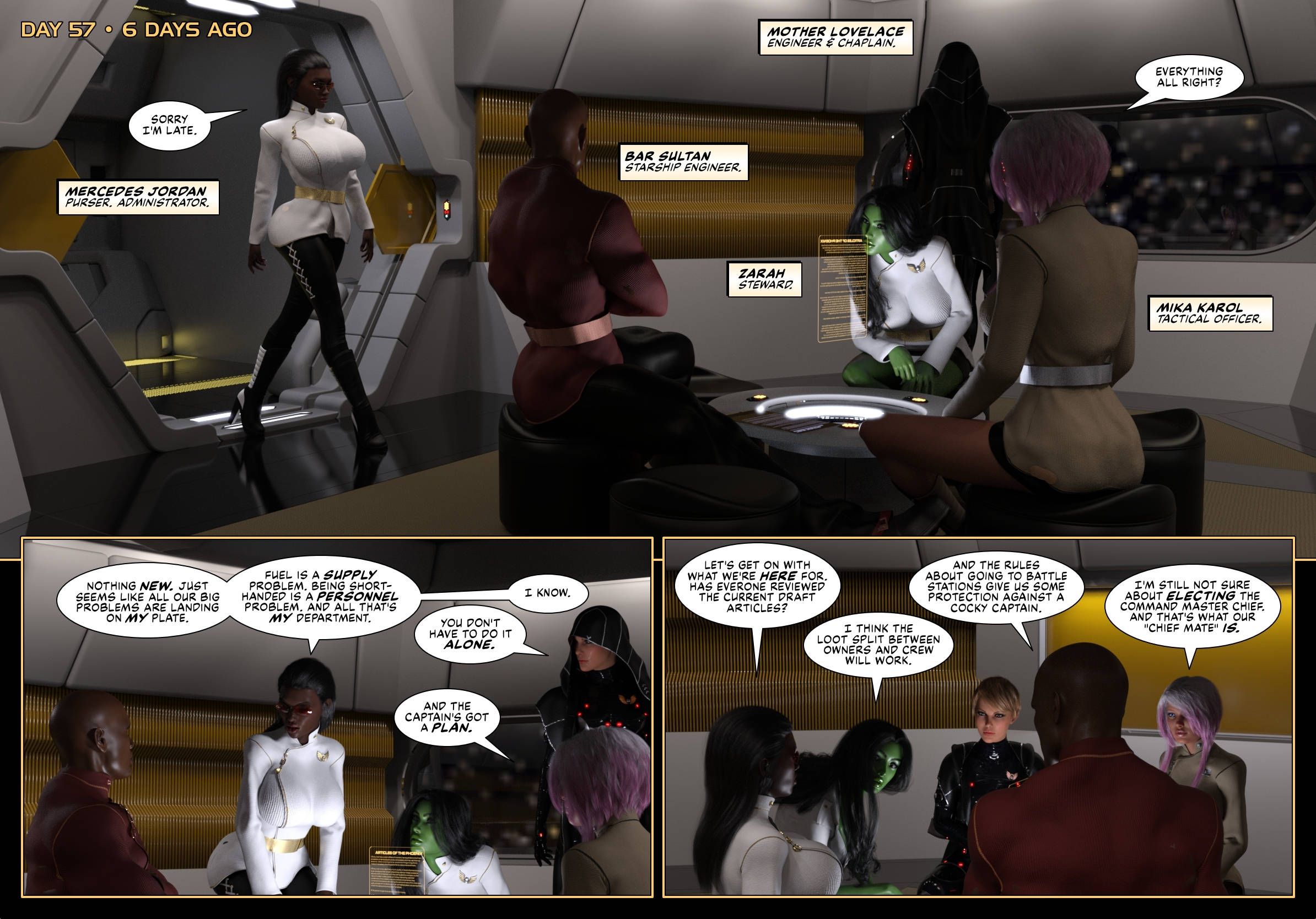 Pirates of the Coal Sack [DangerousLines] - Chapter 10 — Page 6