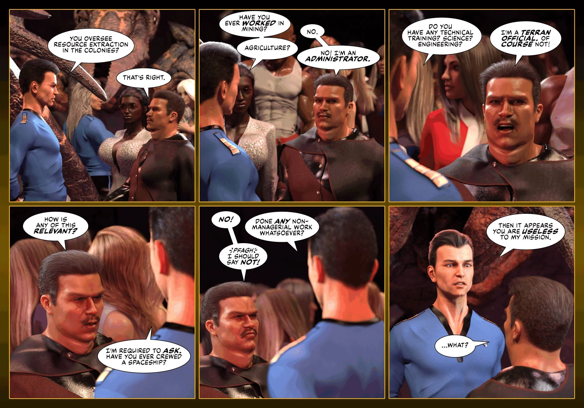 Pirates of the Coal Sack [DangerousLines] - Chapter 1 — Page 13