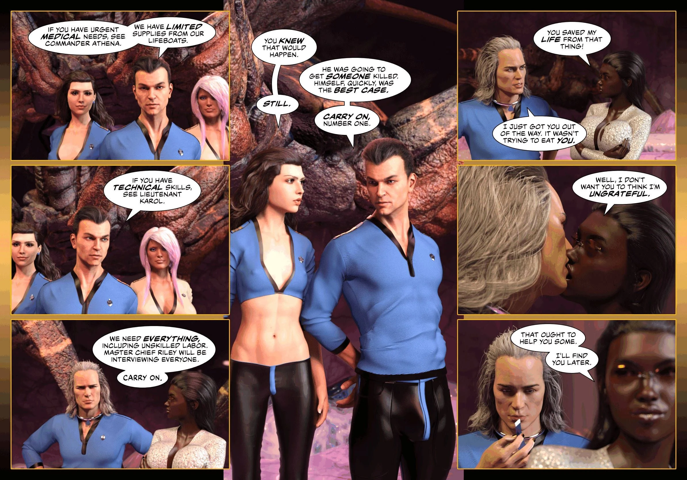 Pirates of the Coal Sack [DangerousLines] - Chapter 1 — Page 16