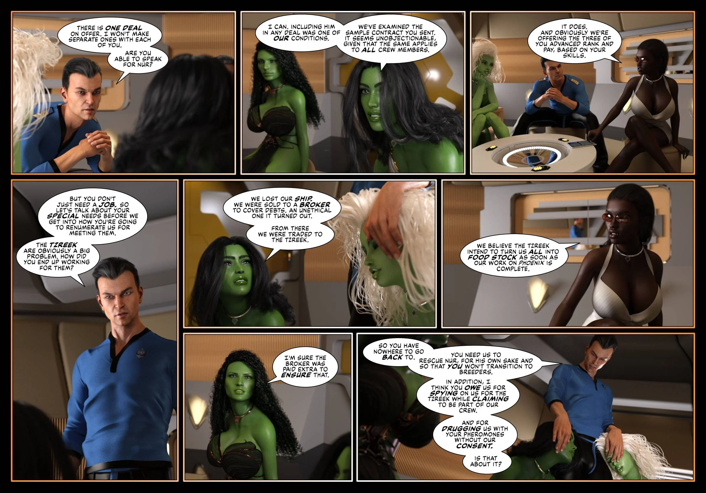 Pirates of the Coal Sack [DangerousLines] - Chapter 4 — Page 34