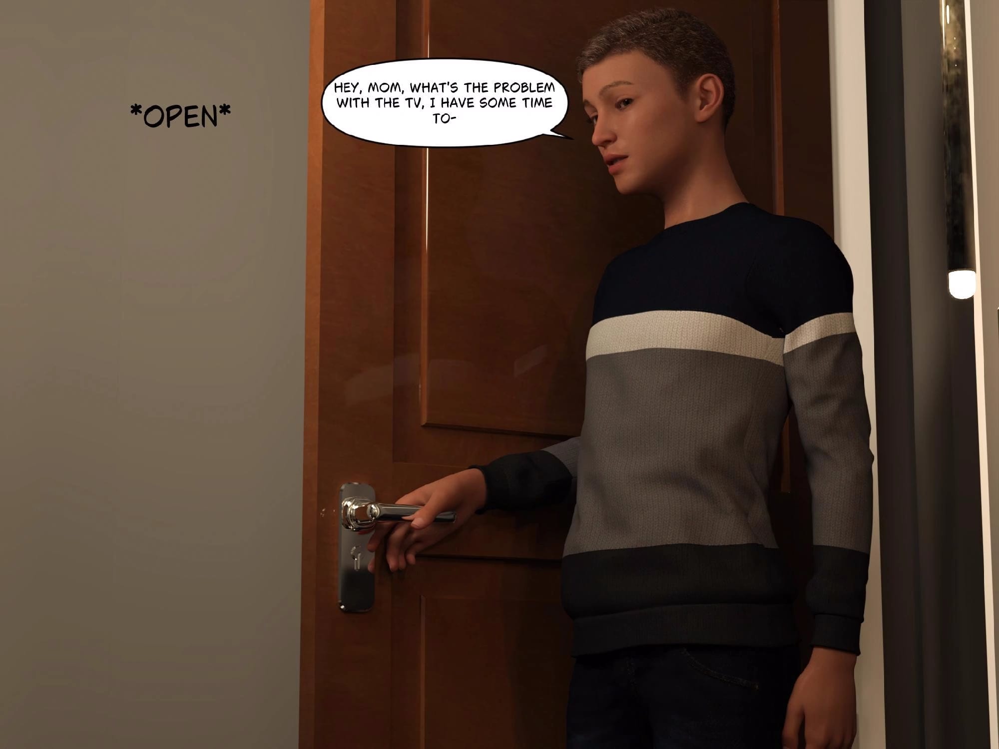 Movie Night [NotAvailableXXX] - Chapter 2 — Page 9