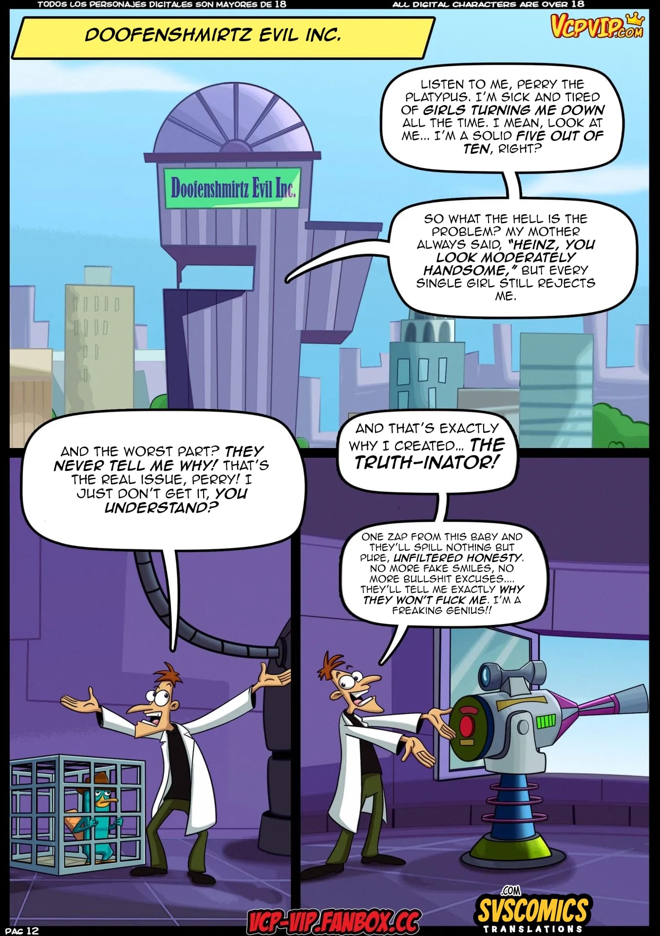 Family Secrets (Phineas and Ferb) [VCP] - Chapter 1 — Page 13