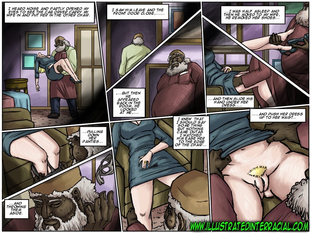 Pakistani Taxi Man [IllustratedInterracial] - Chapter 1 — Page 4