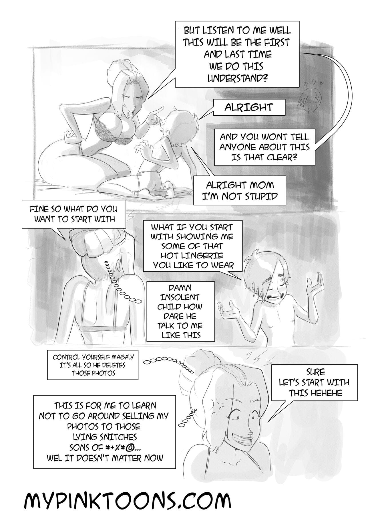 A Night With Mom [Pinktoon] - Chapter 1 — Page 17