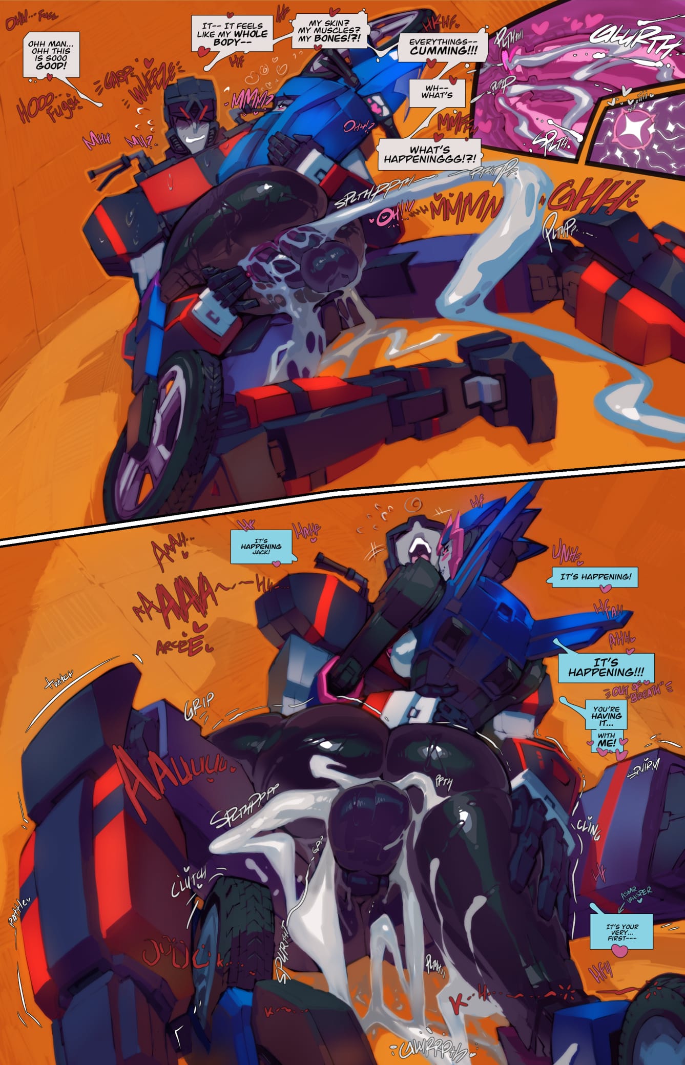 Jack X Arcee: “Autobutt Jack” (Transformer) [Fred Perry] - Chapter 1 — Page 20