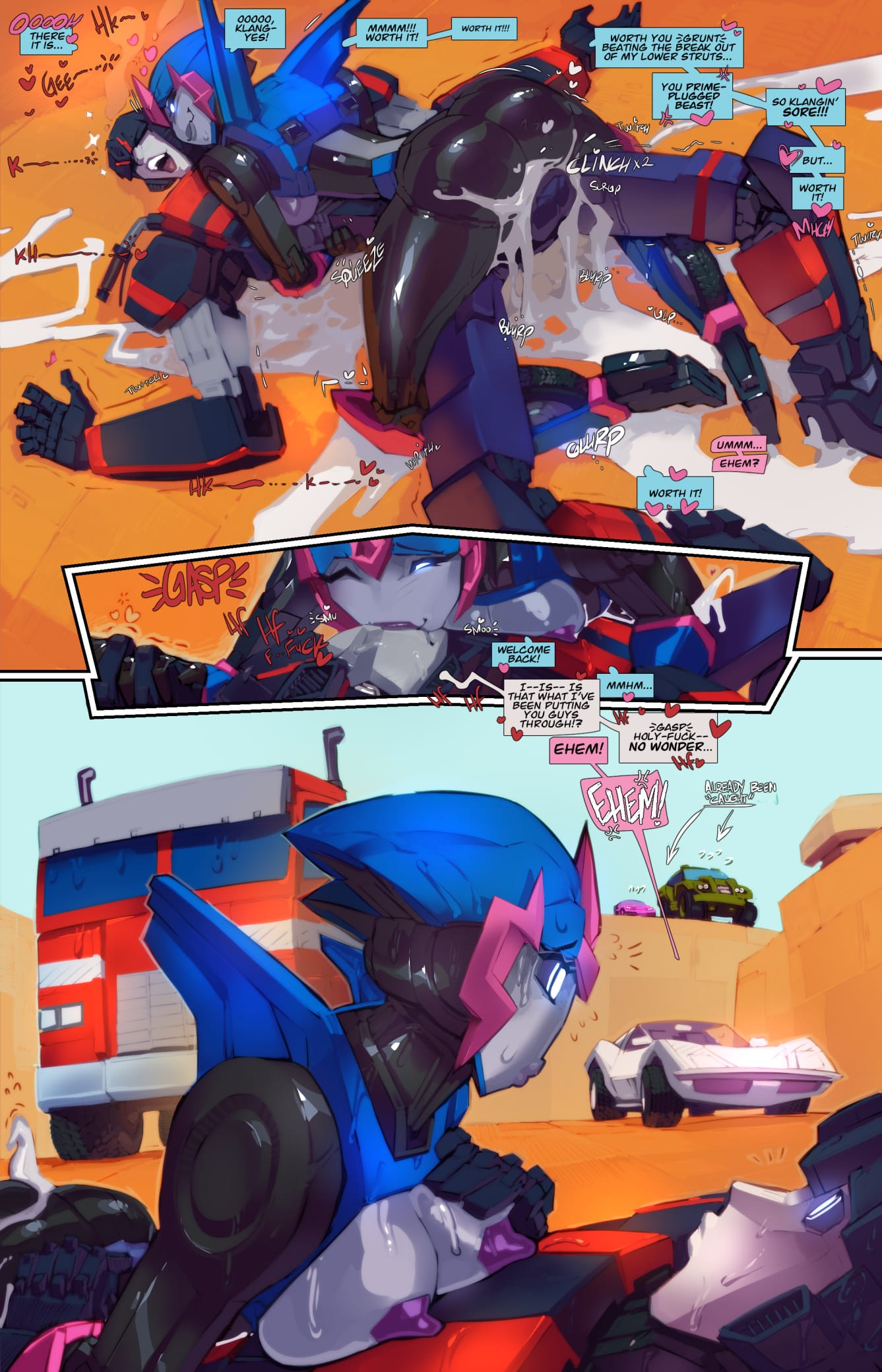 Jack X Arcee: “Autobutt Jack” (Transformer) [Fred Perry] - Chapter 1 — Page 21