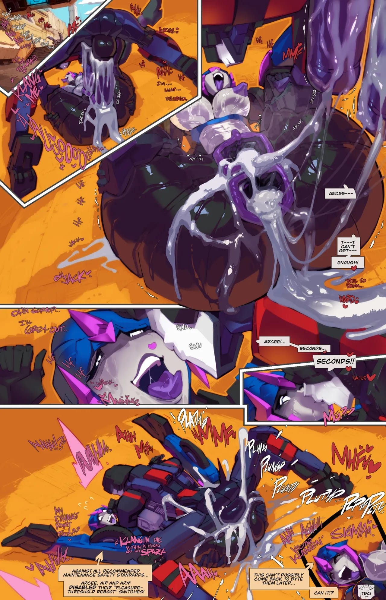 Jack X Arcee: “Autobutt Jack” (Transformer) [Fred Perry] - Chapter 1 — Page 12