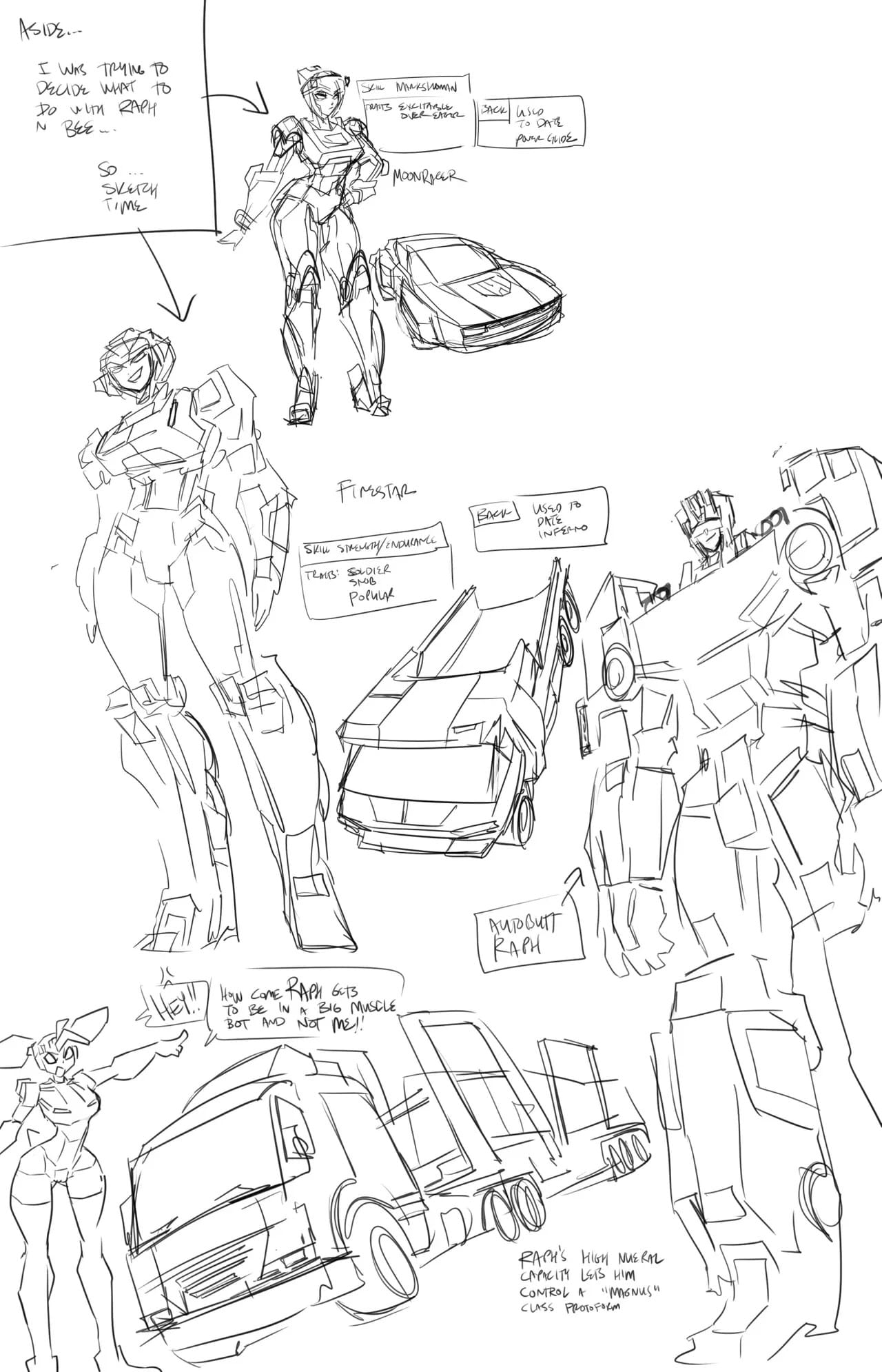 Jack X Arcee: “Autobutt Jack” (Transformer) [Fred Perry] - Chapter 1 — Page 4