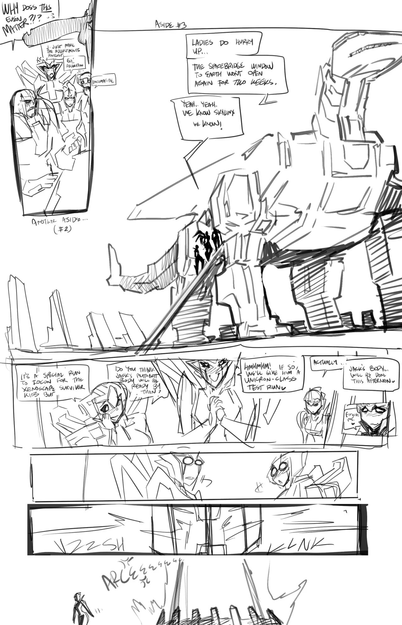 Jack X Arcee: “Autobutt Jack” (Transformer) [Fred Perry] - Chapter 1 — Page 5