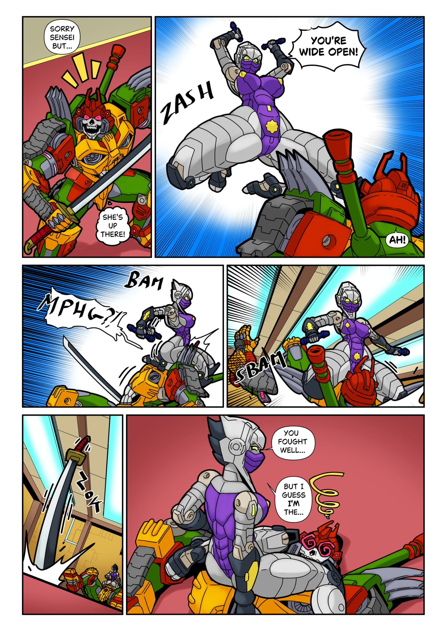 Ninja Training Grounds (Transformers) [MAD-Project] - Chapter 1 — Page 10