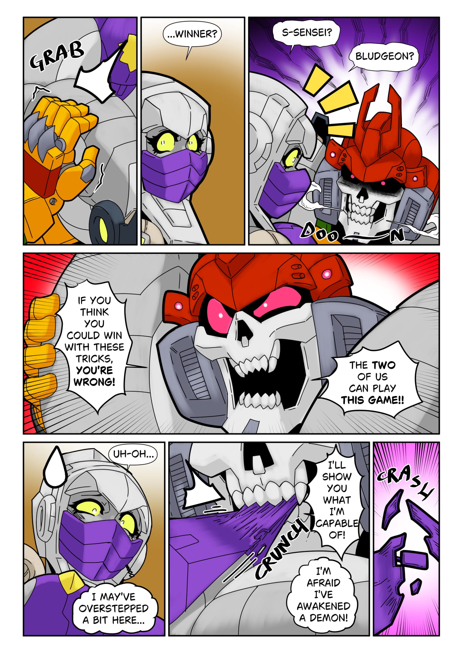 Ninja Training Grounds (Transformers) [MAD-Project] - Chapter 1 — Page 11