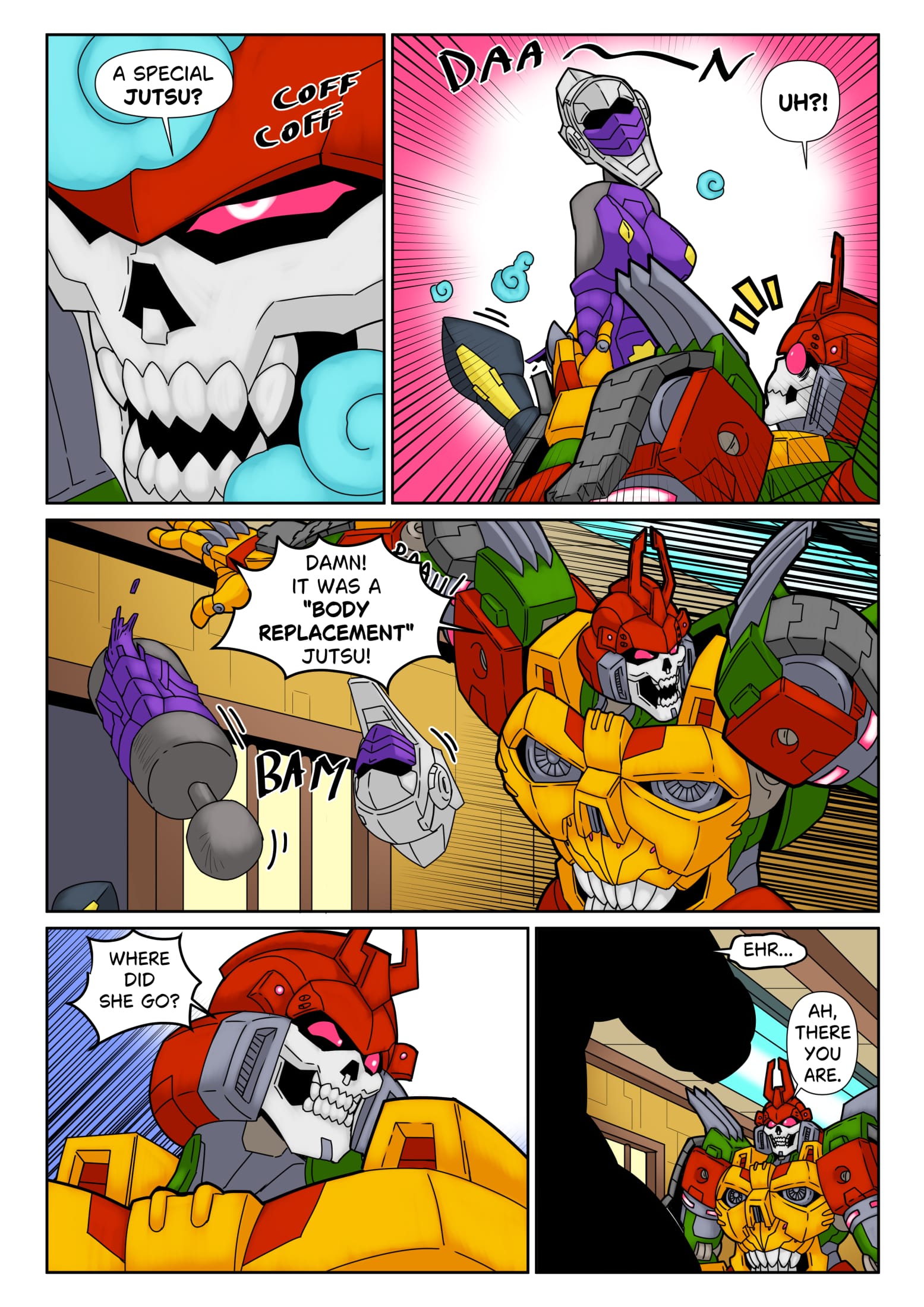 Ninja Training Grounds (Transformers) [MAD-Project] - Chapter 1 — Page 15