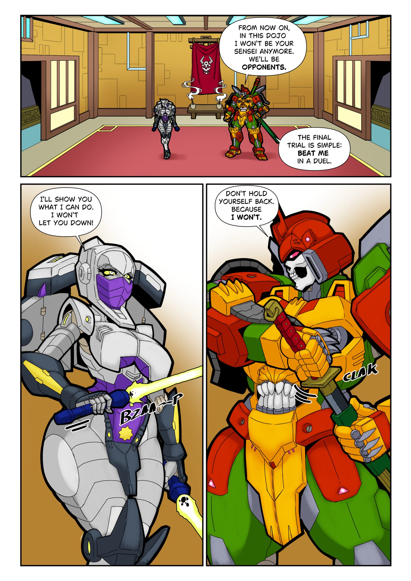 Ninja Training Grounds (Transformers) [MAD-Project] - Chapter 1 — Page 4