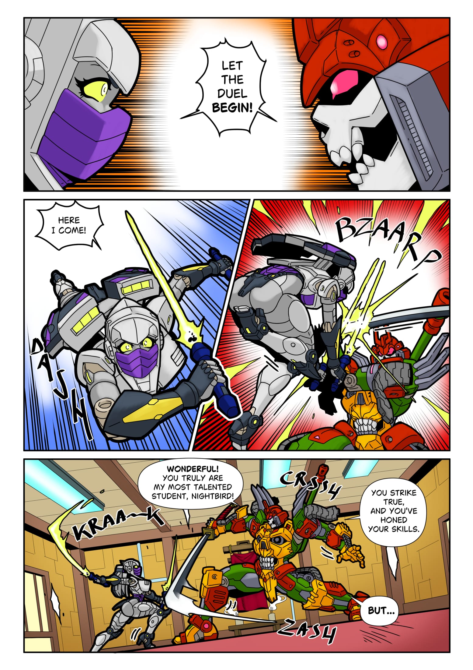 Ninja Training Grounds (Transformers) [MAD-Project] - Chapter 1 — Page 5