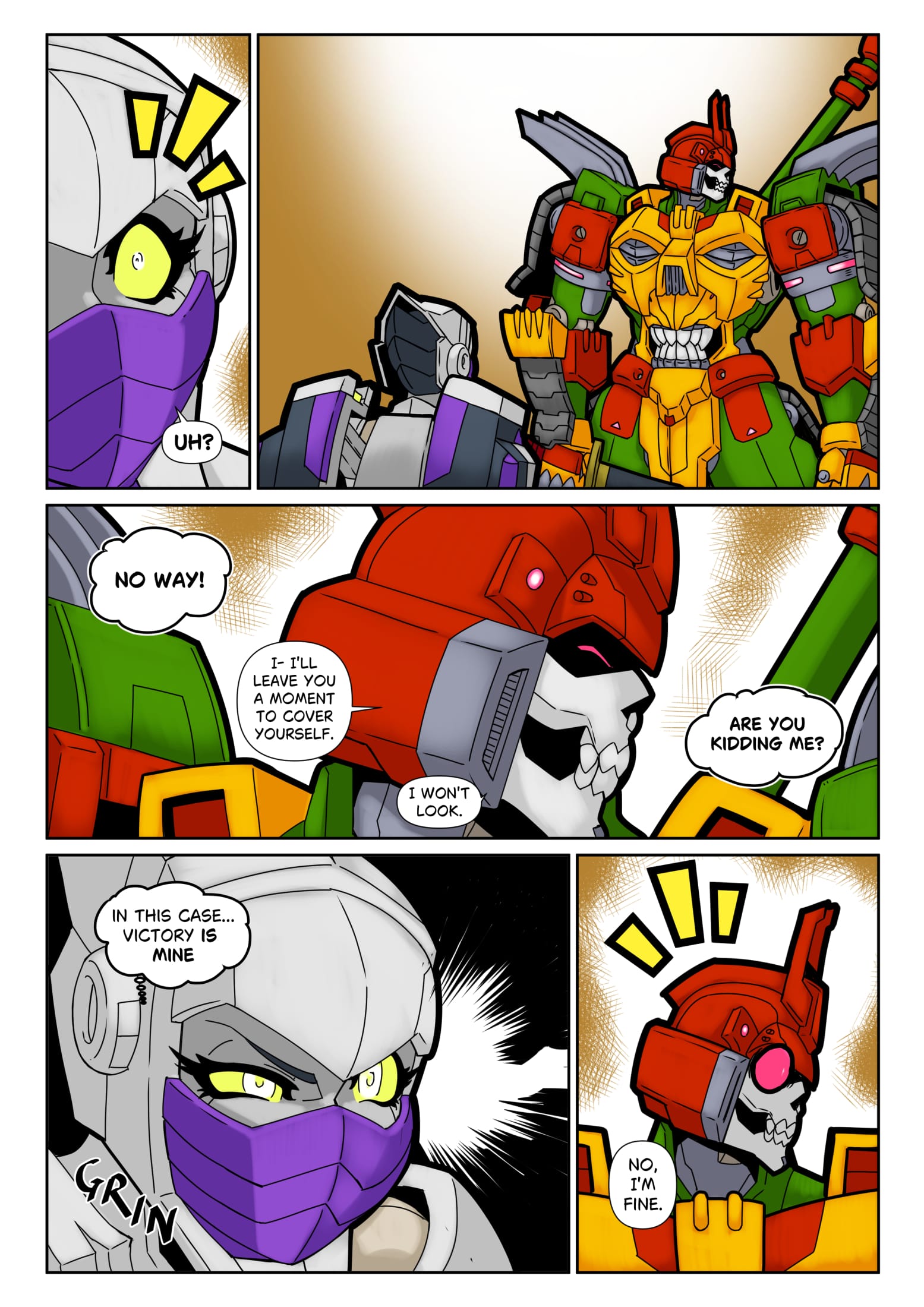 Ninja Training Grounds (Transformers) [MAD-Project] - Chapter 1 — Page 7