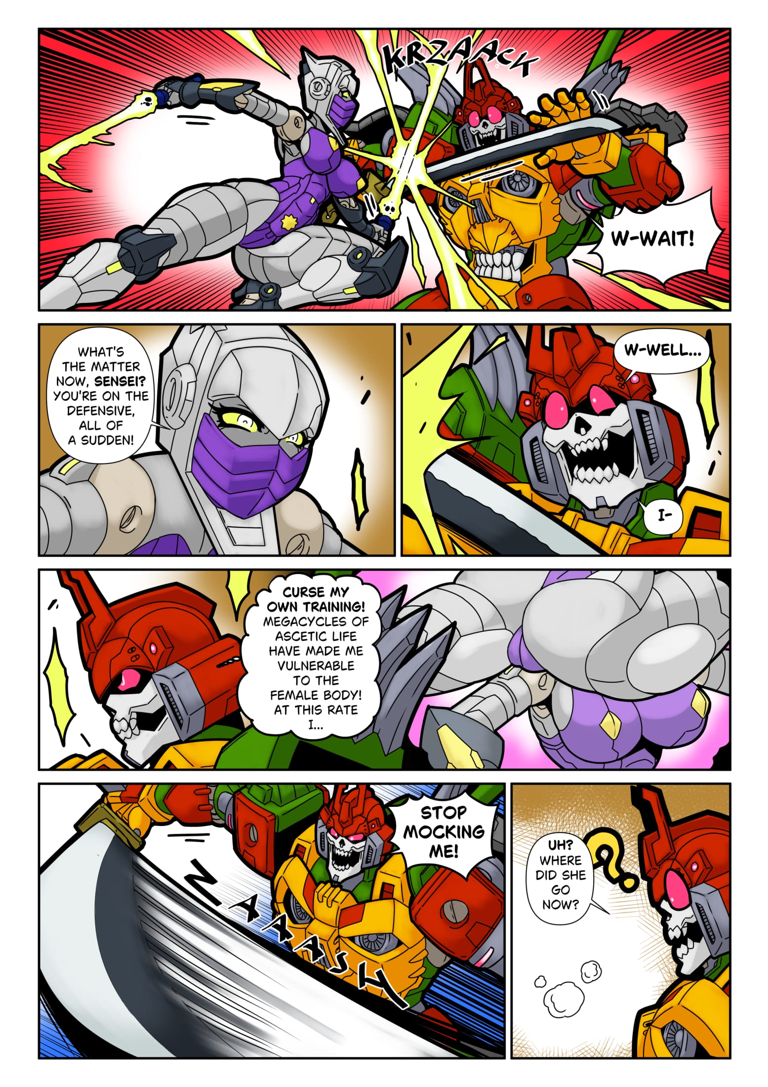 Ninja Training Grounds (Transformers) [MAD-Project] - Chapter 1 — Page 9