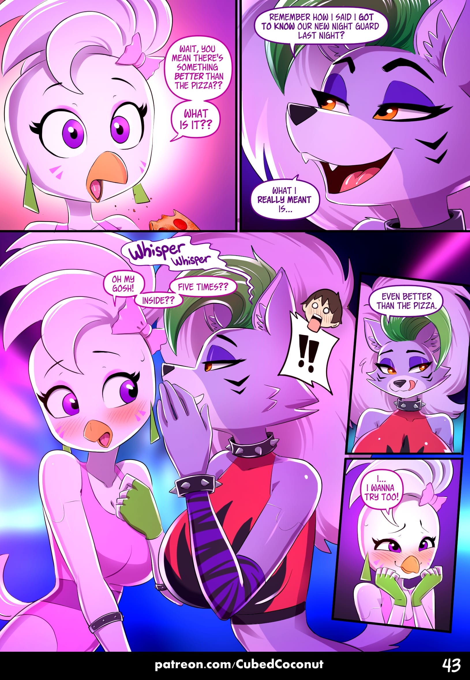 Roxy After Dark (Five Nights at Freddy's) [CubedCoconut] - Chapter 2 — Page 5