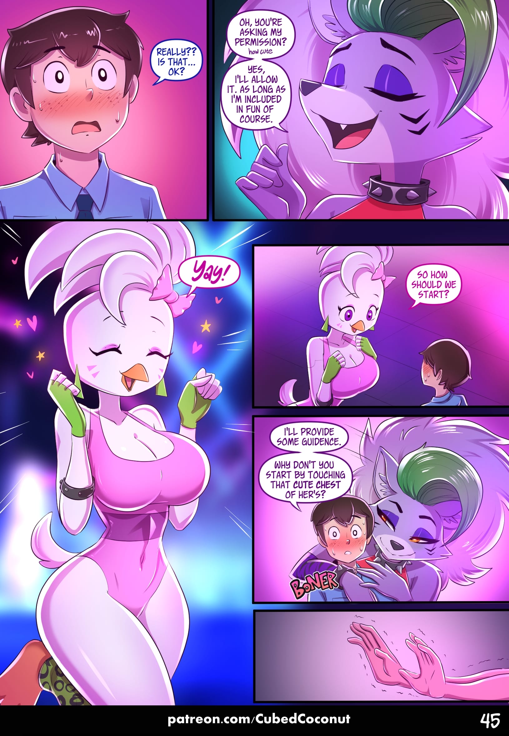 Roxy After Dark (Five Nights at Freddy's) [CubedCoconut] - Chapter 2 — Page 7