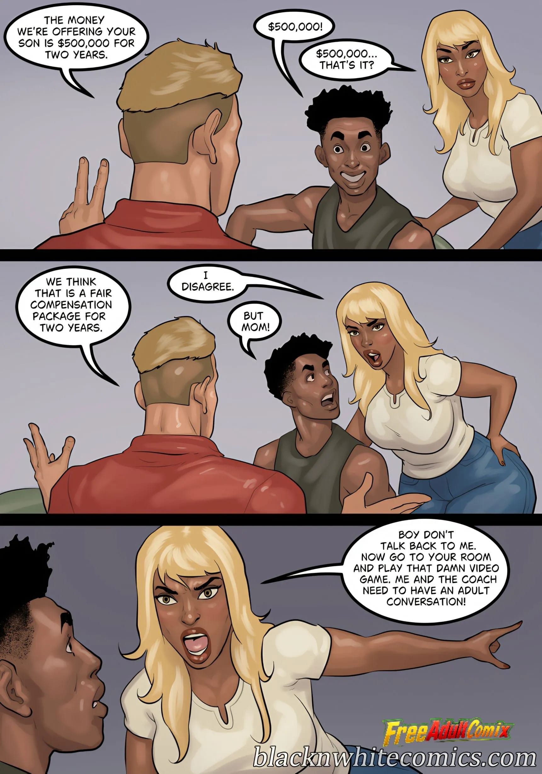 The Recruit [BlackNWhiteComics] - Chapter 1 — Page 11
