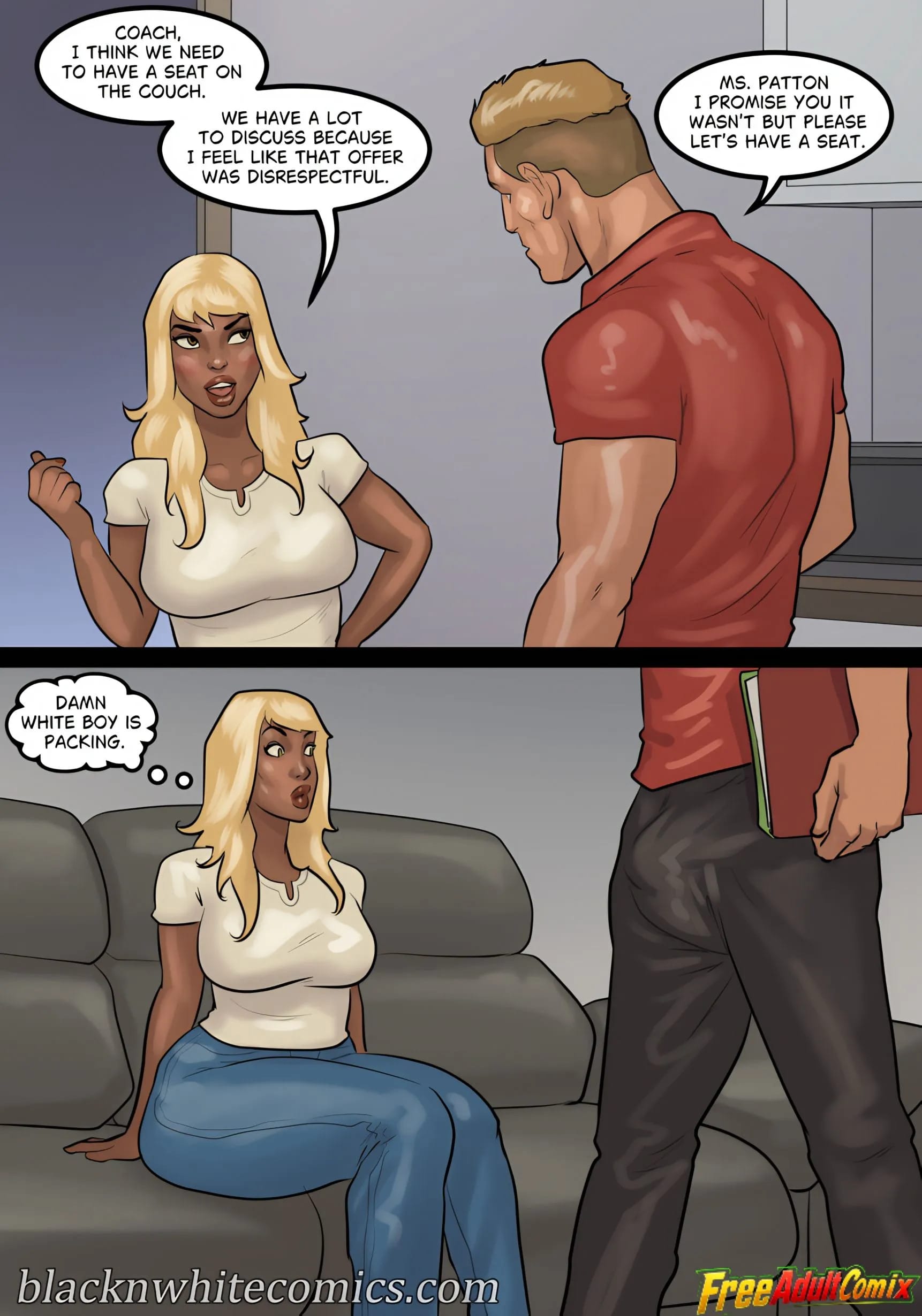 The Recruit [BlackNWhiteComics] - Chapter 1 — Page 12