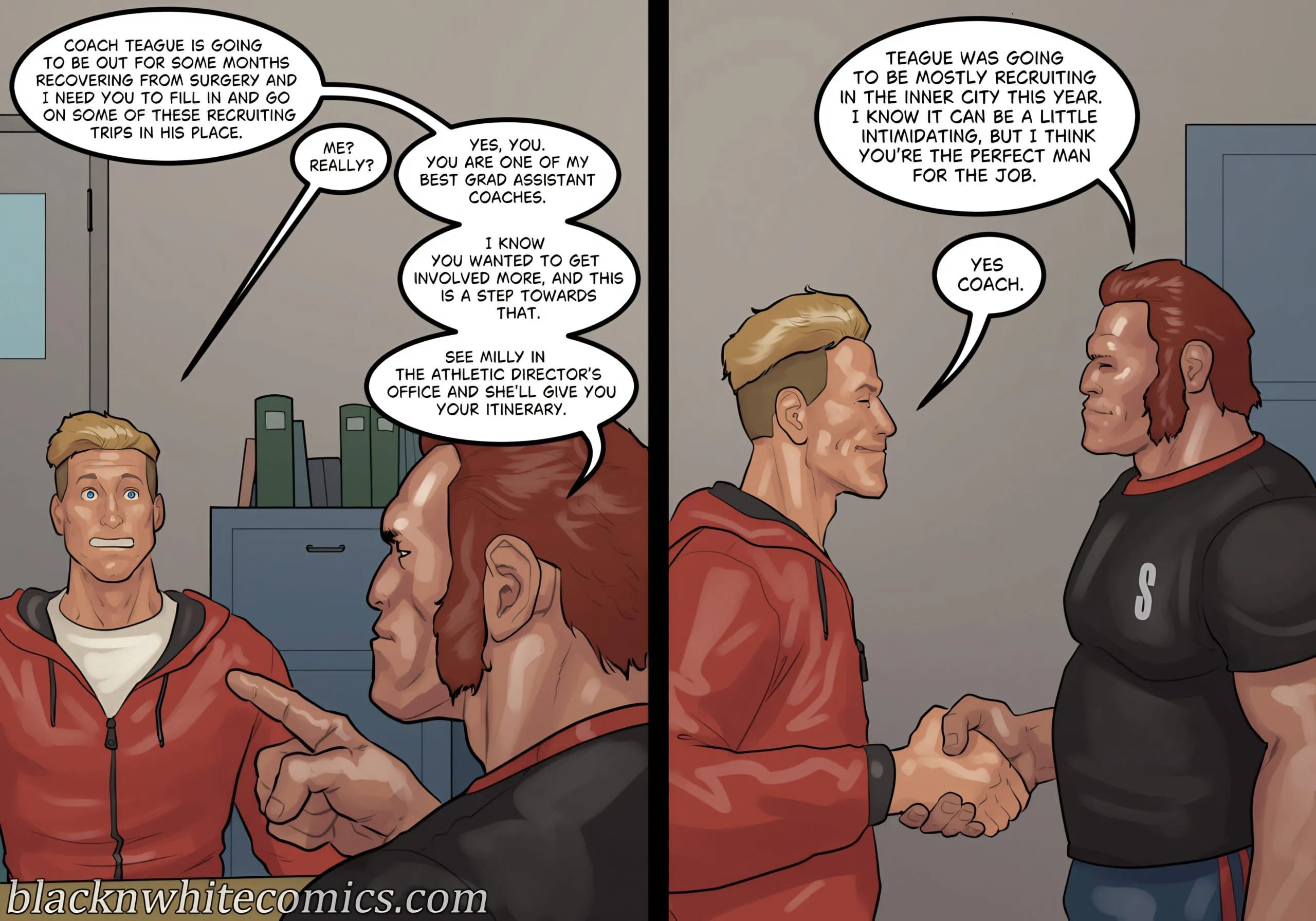 The Recruit [BlackNWhiteComics] - Chapter 1 — Page 4