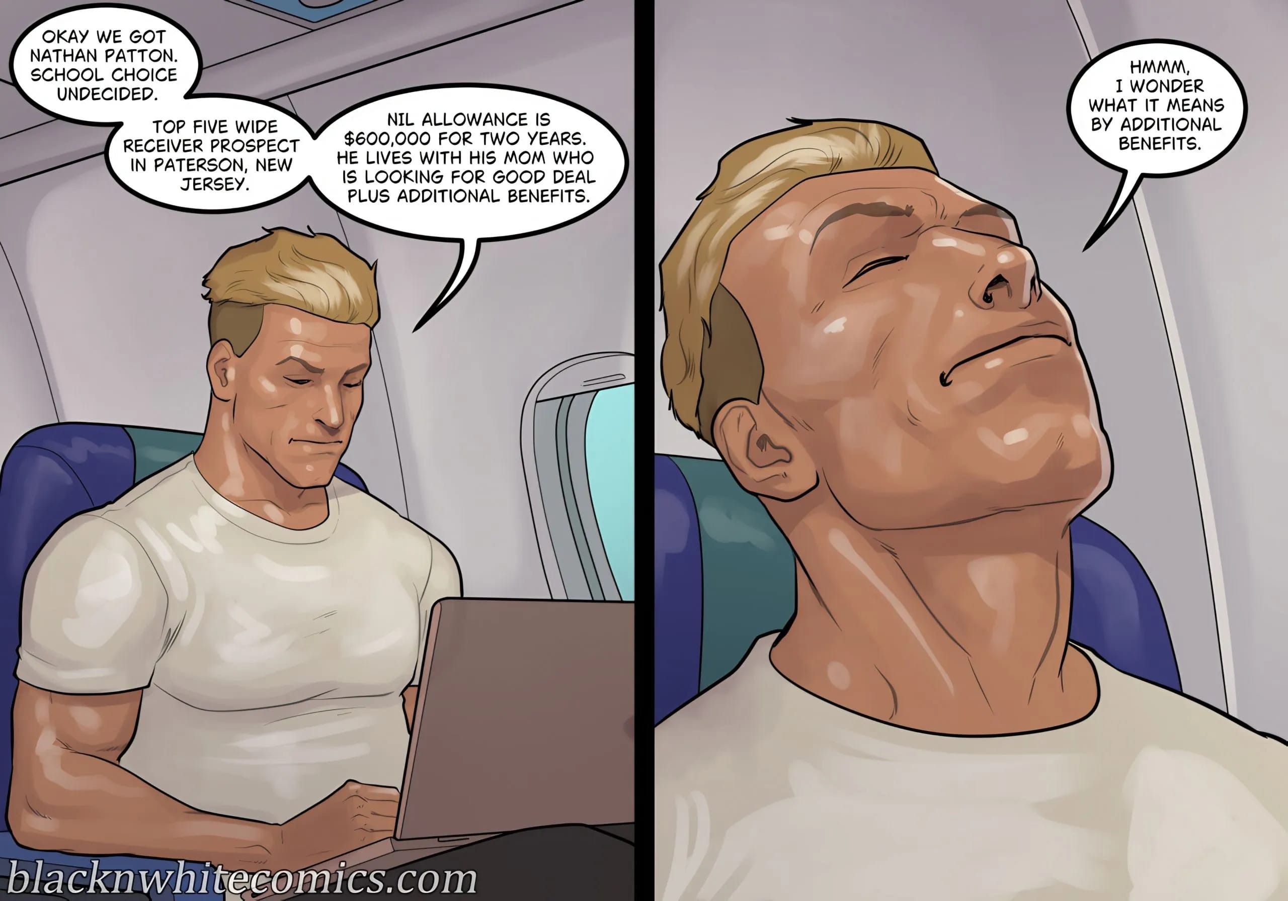 The Recruit [BlackNWhiteComics] - Chapter 1 — Page 5