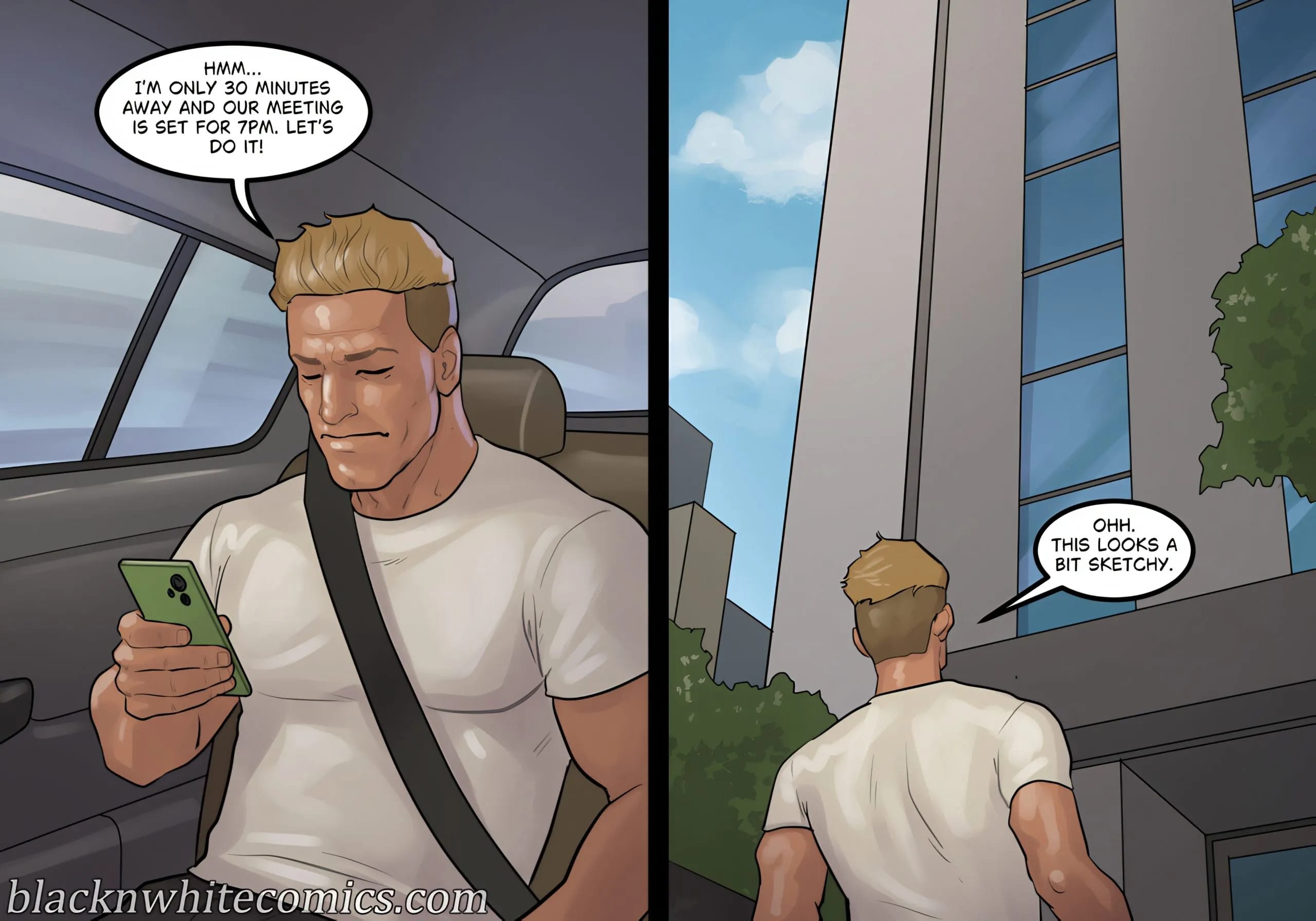 The Recruit [BlackNWhiteComics] - Chapter 1 — Page 6