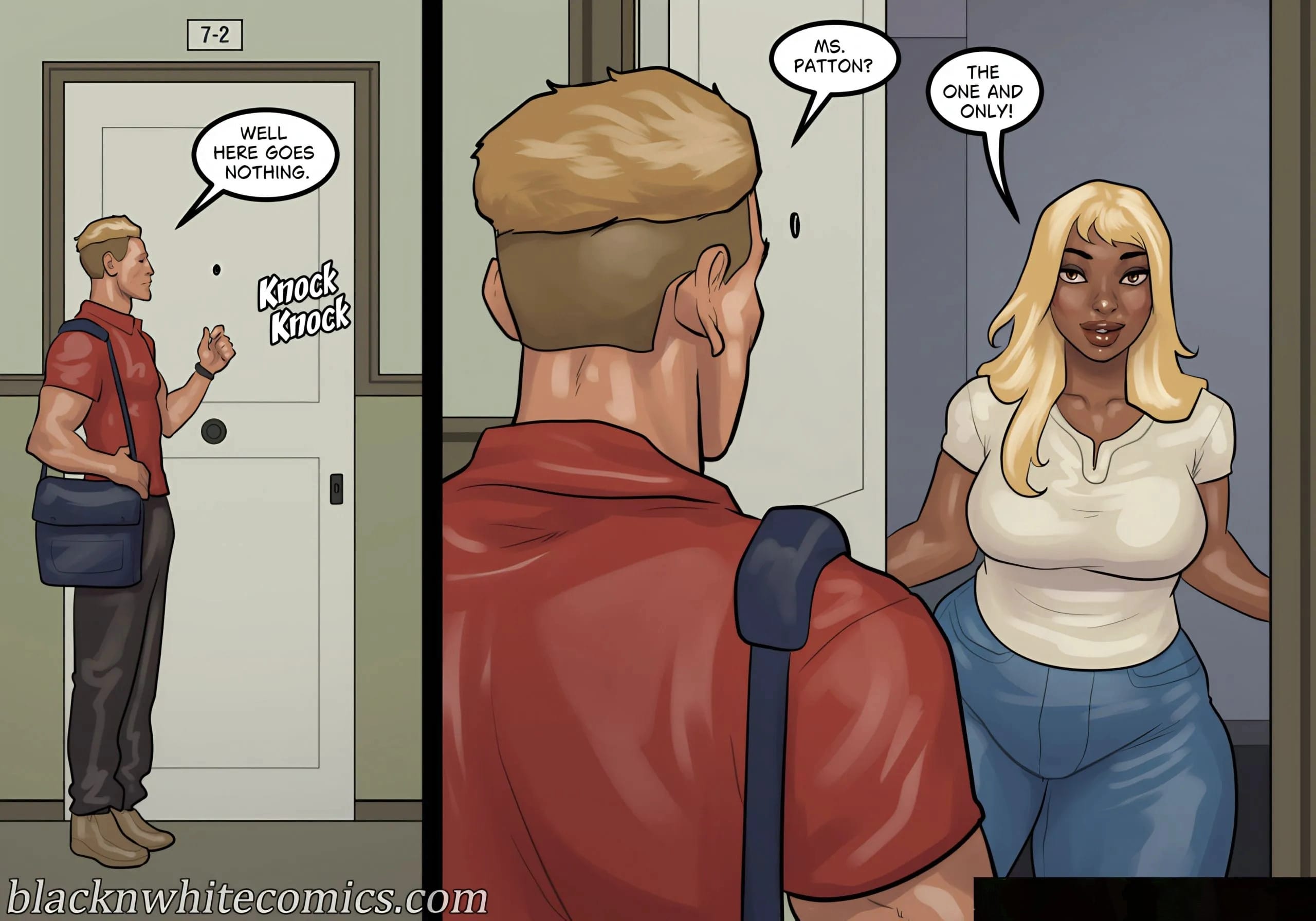 The Recruit [BlackNWhiteComics] - Chapter 1 — Page 7