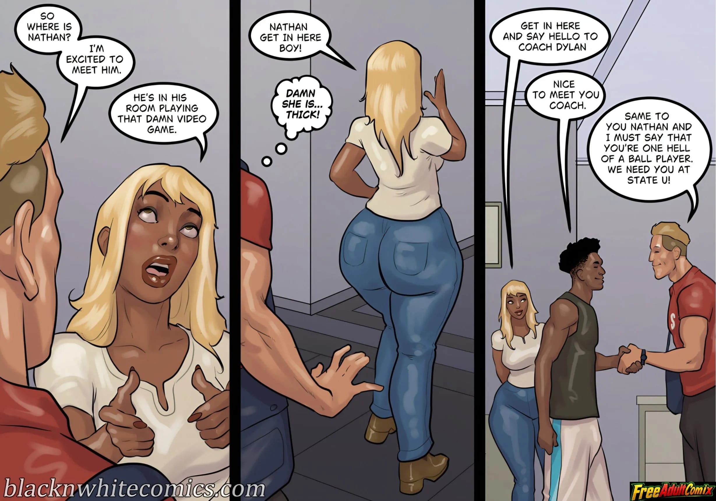 The Recruit [BlackNWhiteComics] - Chapter 1 — Page 9