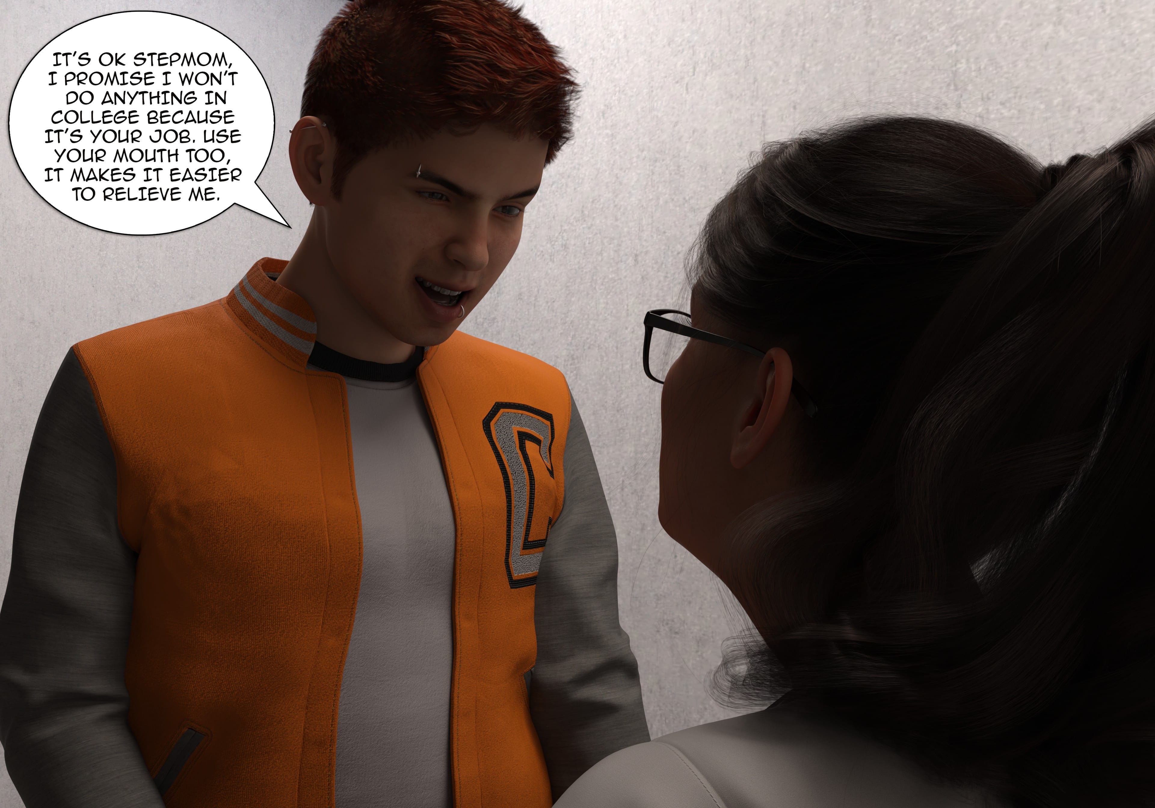 My Teacher Is My StepMom [Sr Pepper] - Chapter 1 — Page 103