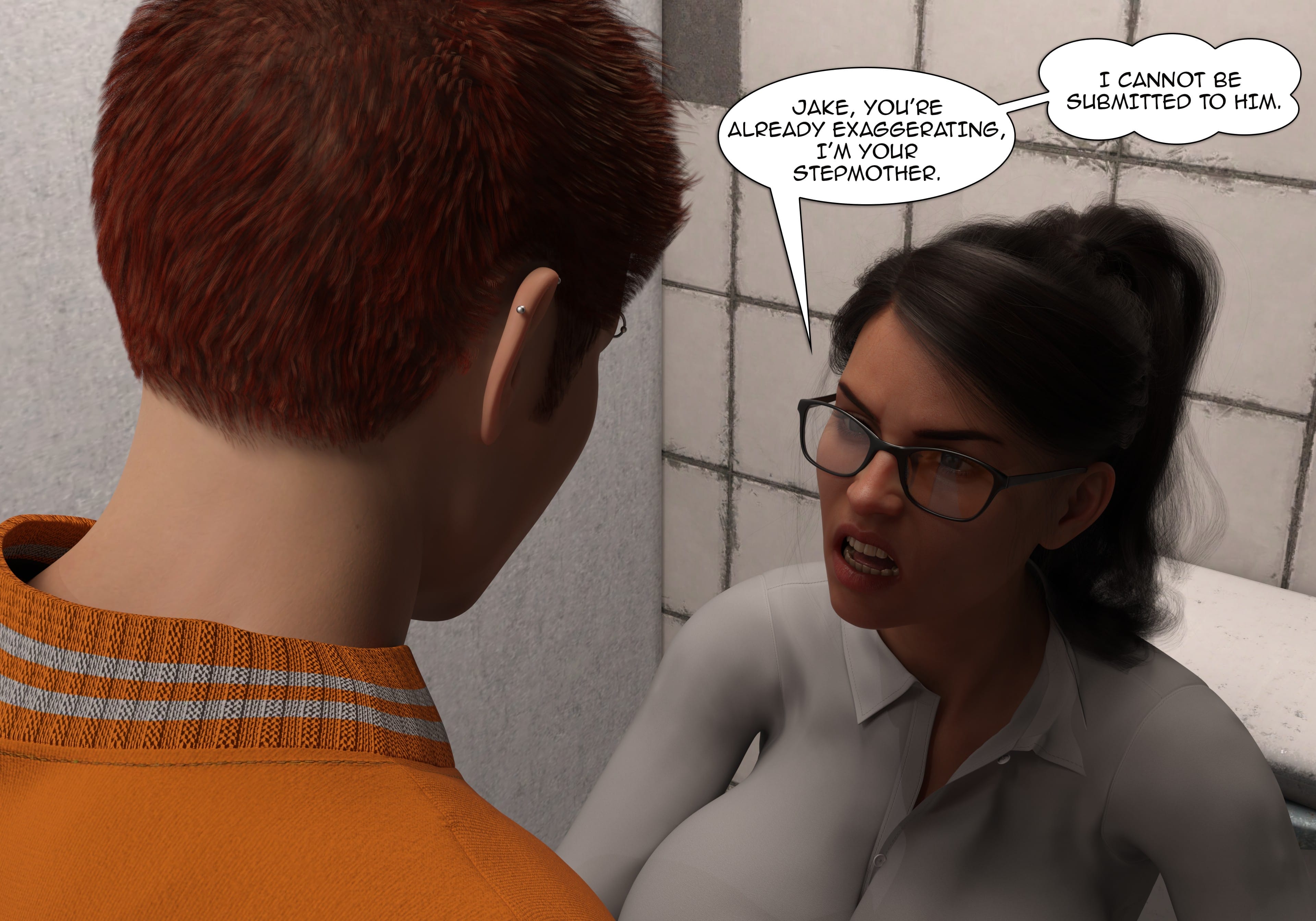 My Teacher Is My StepMom [Sr Pepper] - Chapter 1 — Page 104